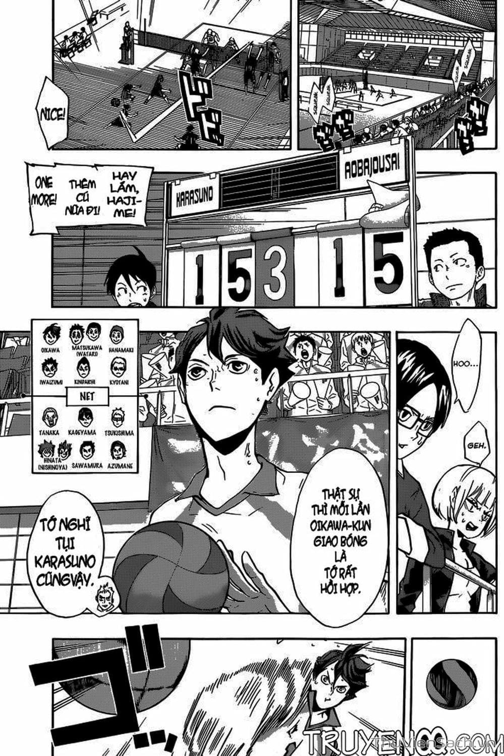 Truyện Tranh Vua Bóng Chuyền Haikyuu trang 6
