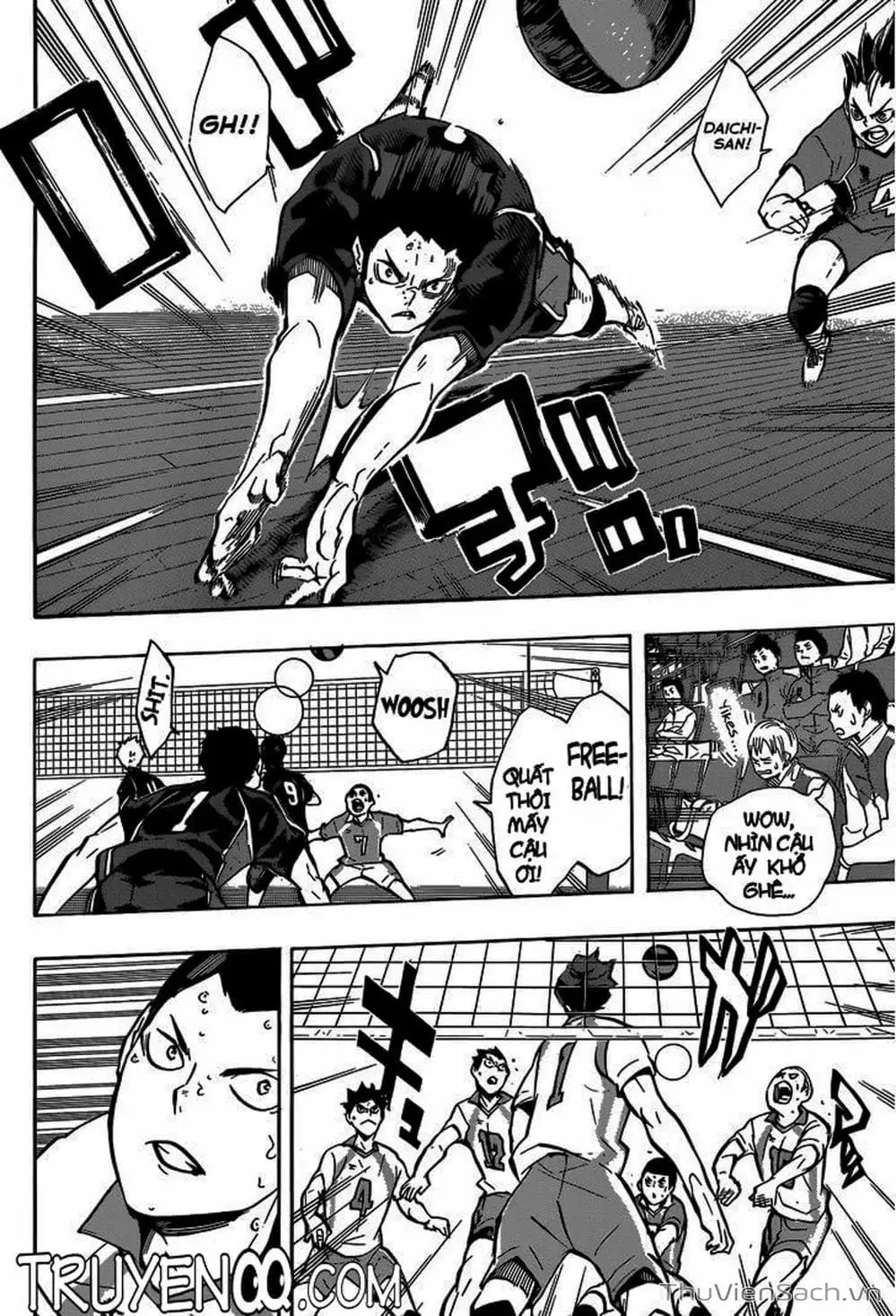 Truyện Tranh Vua Bóng Chuyền Haikyuu trang 6