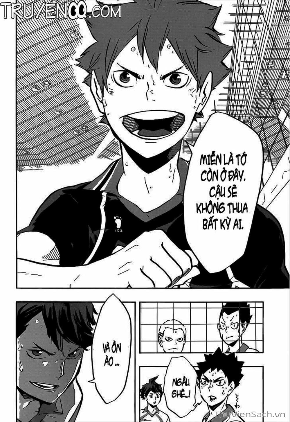 Truyện Tranh Vua Bóng Chuyền Haikyuu trang 6