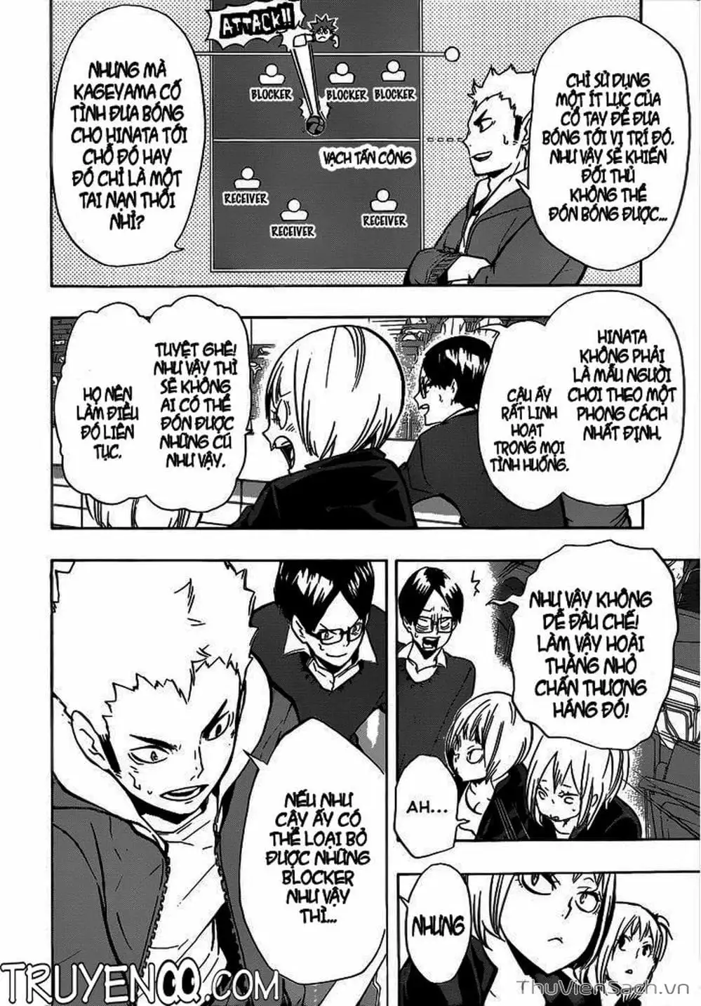 Truyện Tranh Vua Bóng Chuyền Haikyuu trang 6