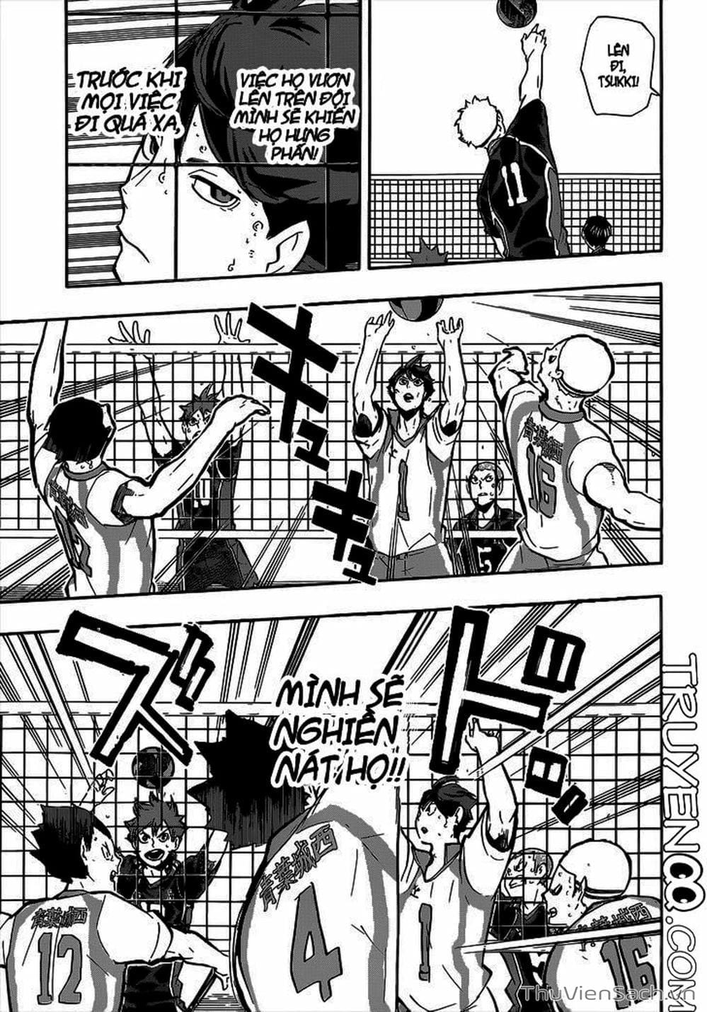 Truyện Tranh Vua Bóng Chuyền Haikyuu trang 6
