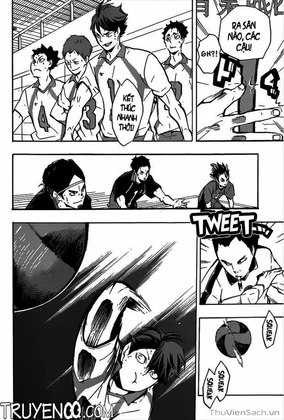 Truyện Tranh Vua Bóng Chuyền Haikyuu trang 6