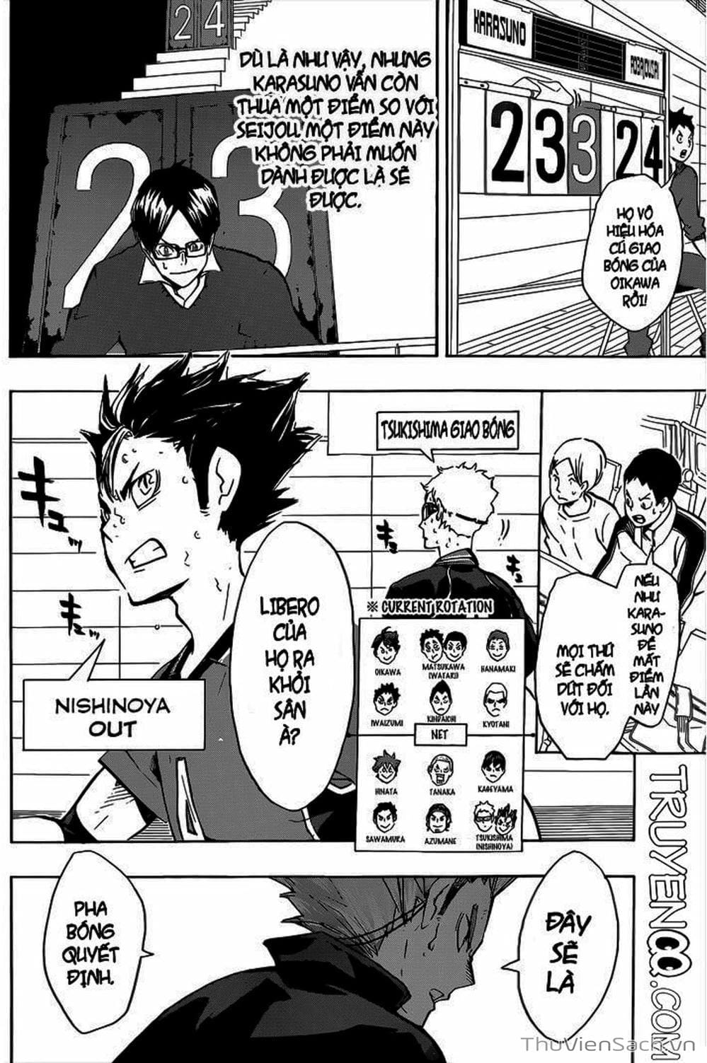 Truyện Tranh Vua Bóng Chuyền Haikyuu trang 6