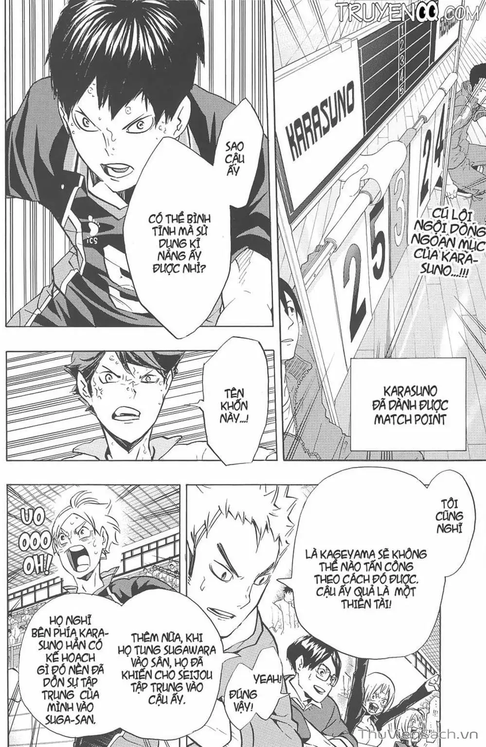 Truyện Tranh Vua Bóng Chuyền Haikyuu trang 6