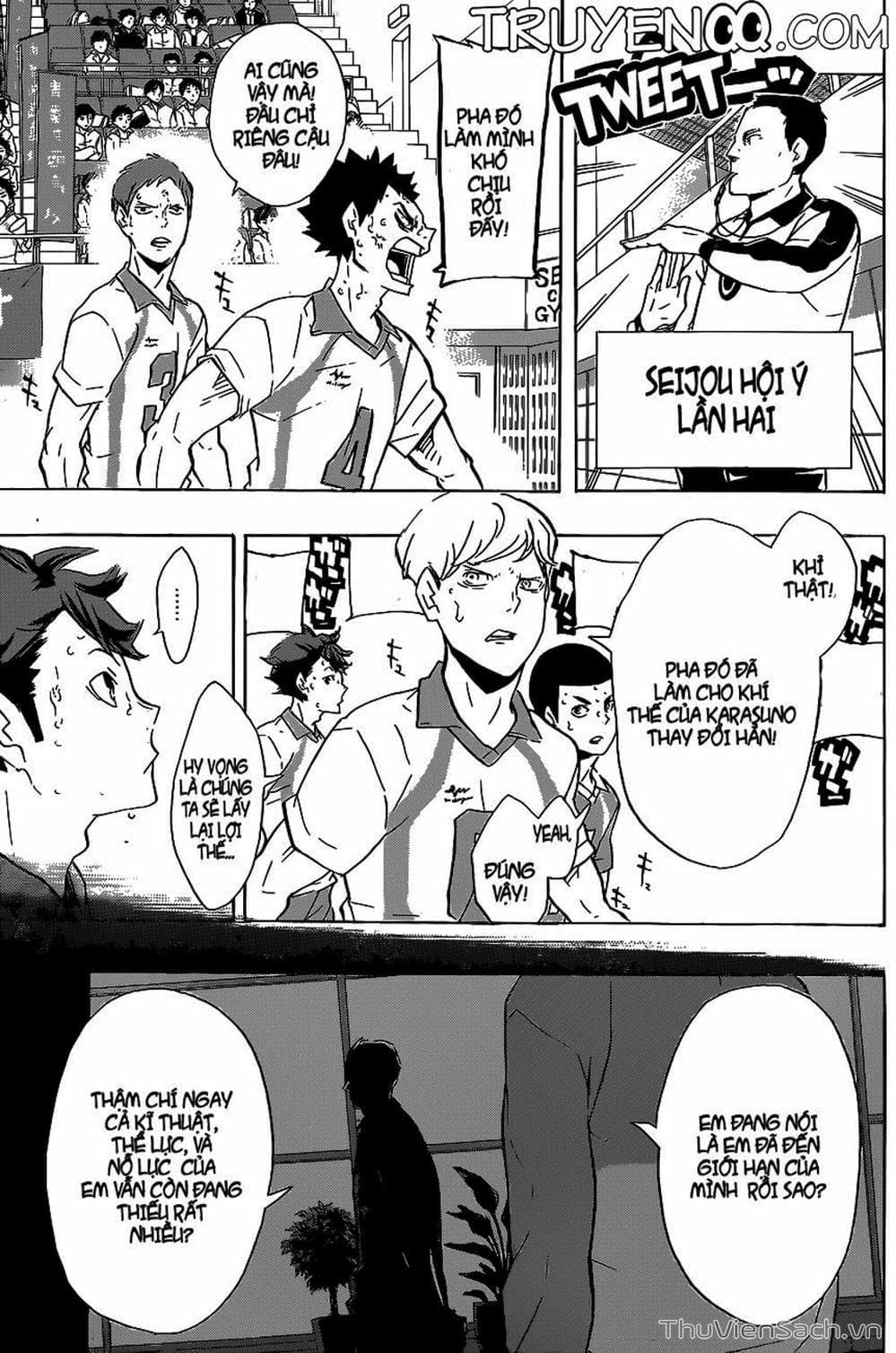 Truyện Tranh Vua Bóng Chuyền Haikyuu trang 6