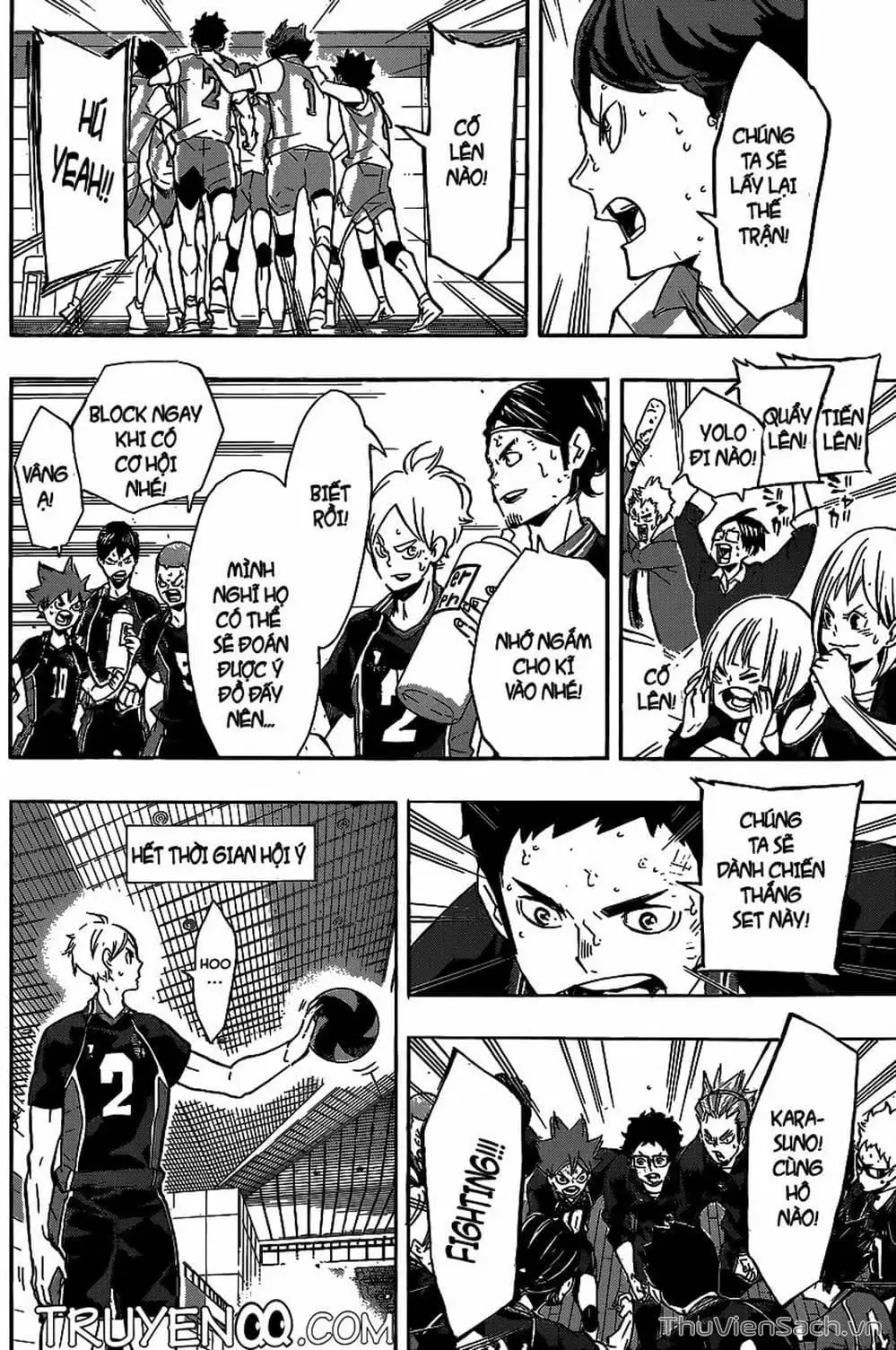Truyện Tranh Vua Bóng Chuyền Haikyuu trang 6