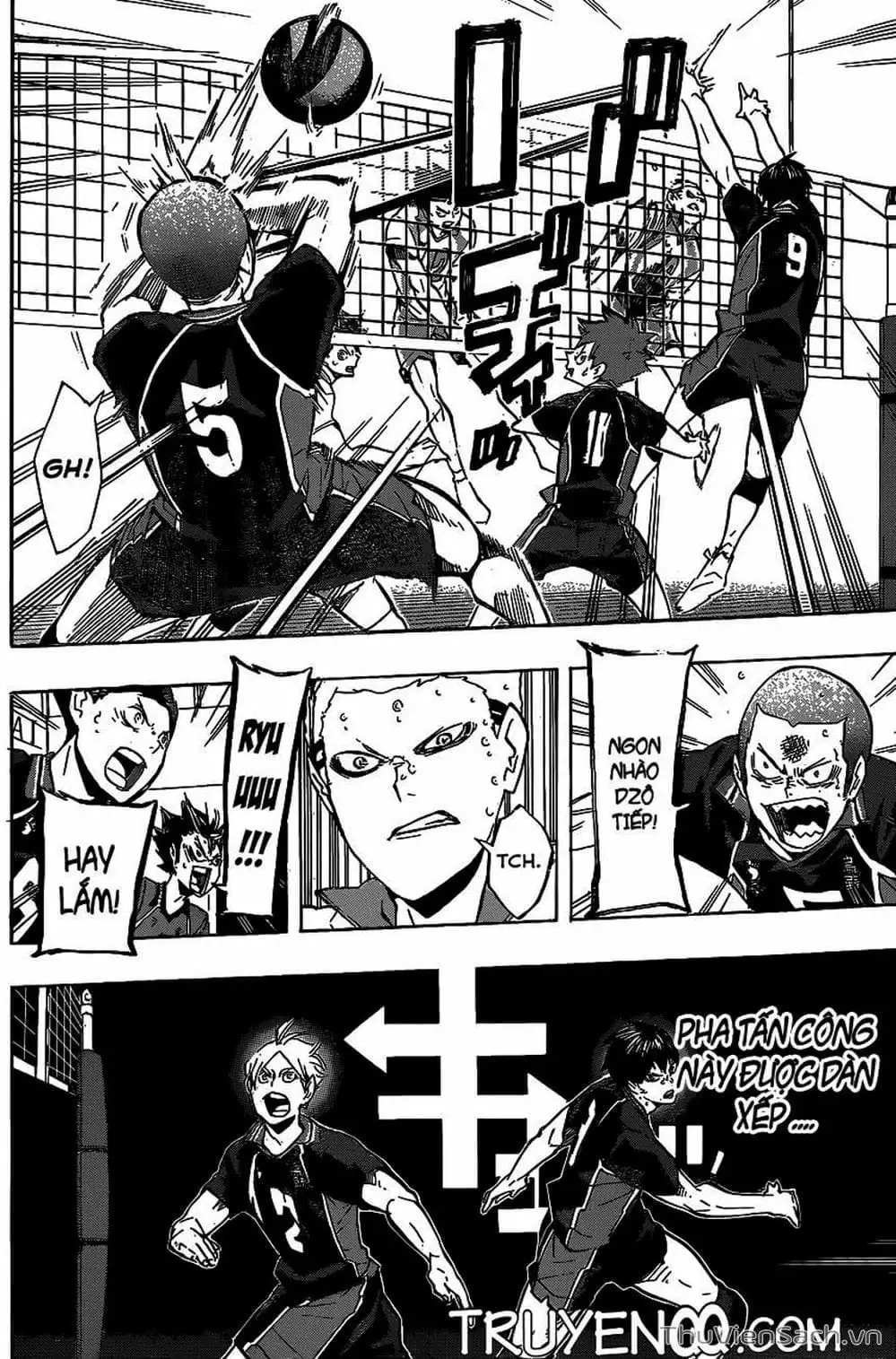Truyện Tranh Vua Bóng Chuyền Haikyuu trang 6