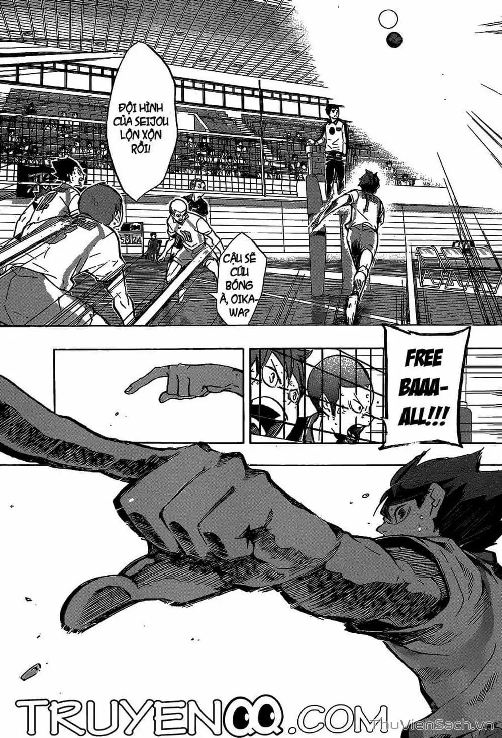 Truyện Tranh Vua Bóng Chuyền Haikyuu trang 6