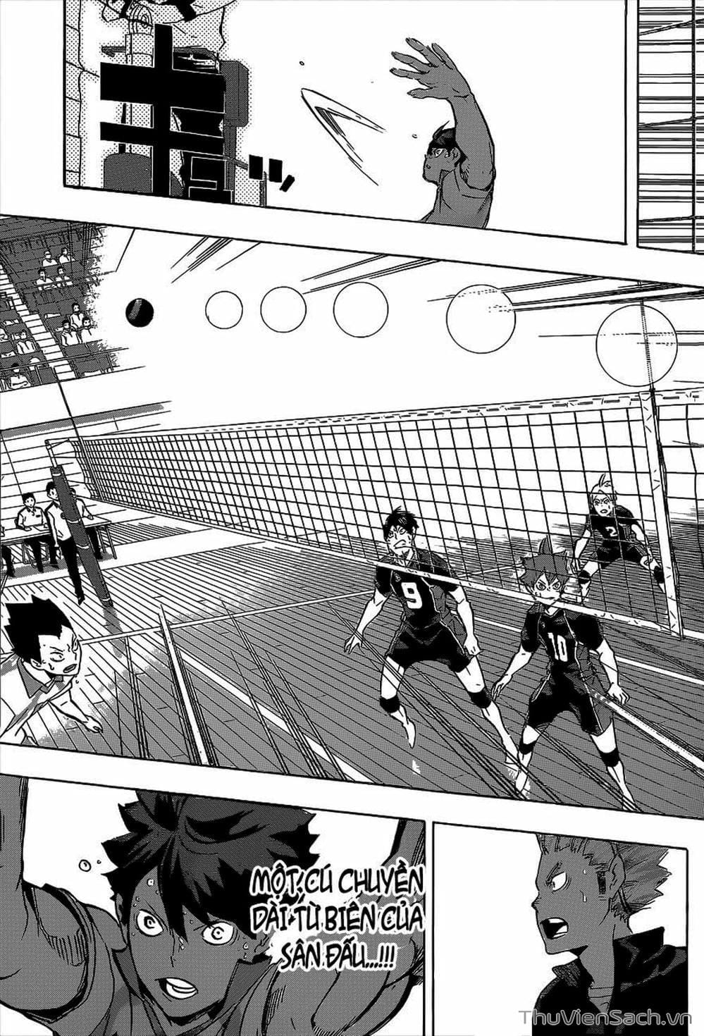 Truyện Tranh Vua Bóng Chuyền Haikyuu trang 6