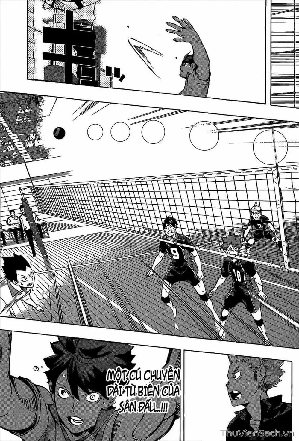Truyện Tranh Vua Bóng Chuyền Haikyuu trang 6