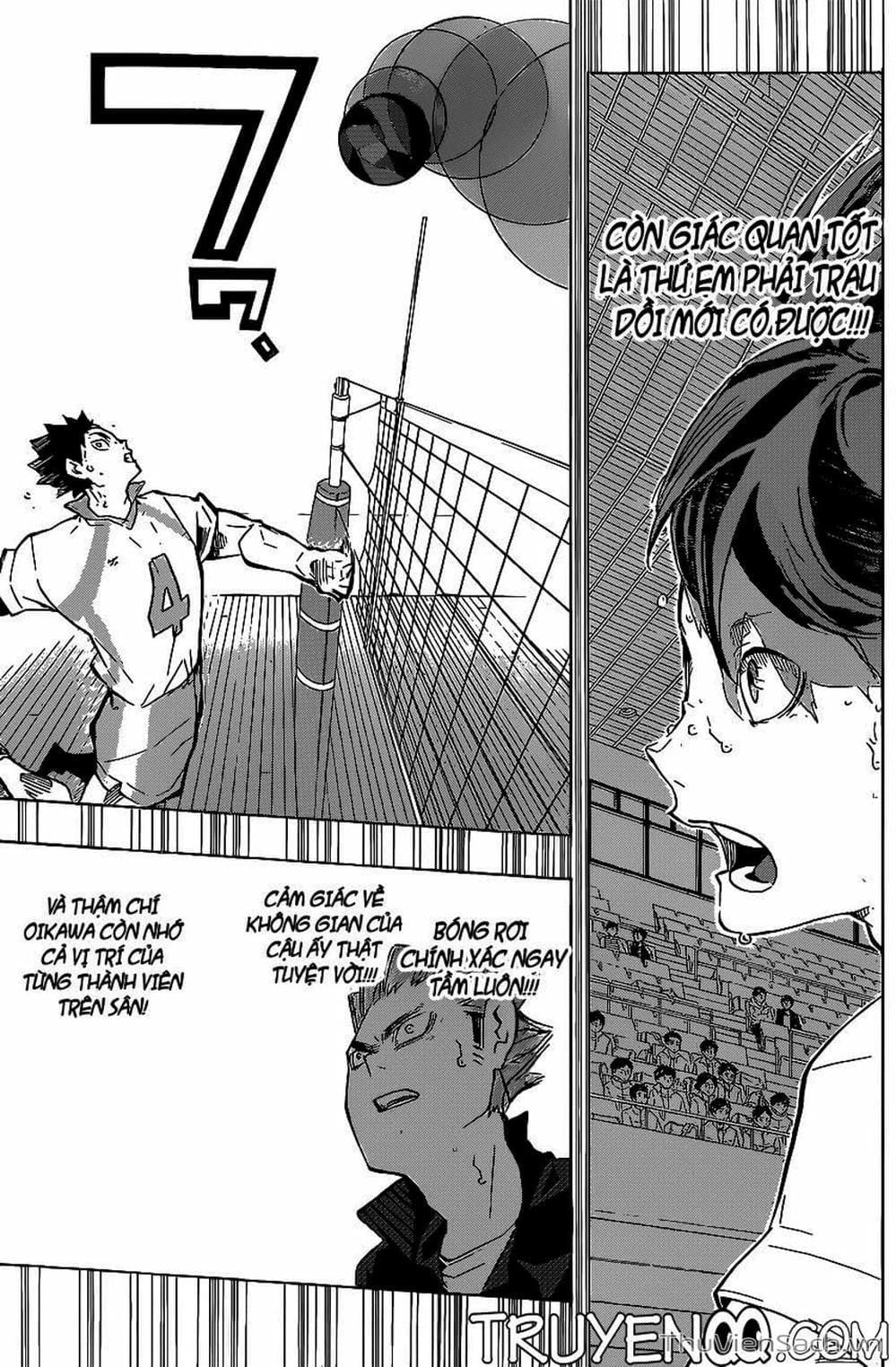 Truyện Tranh Vua Bóng Chuyền Haikyuu trang 6