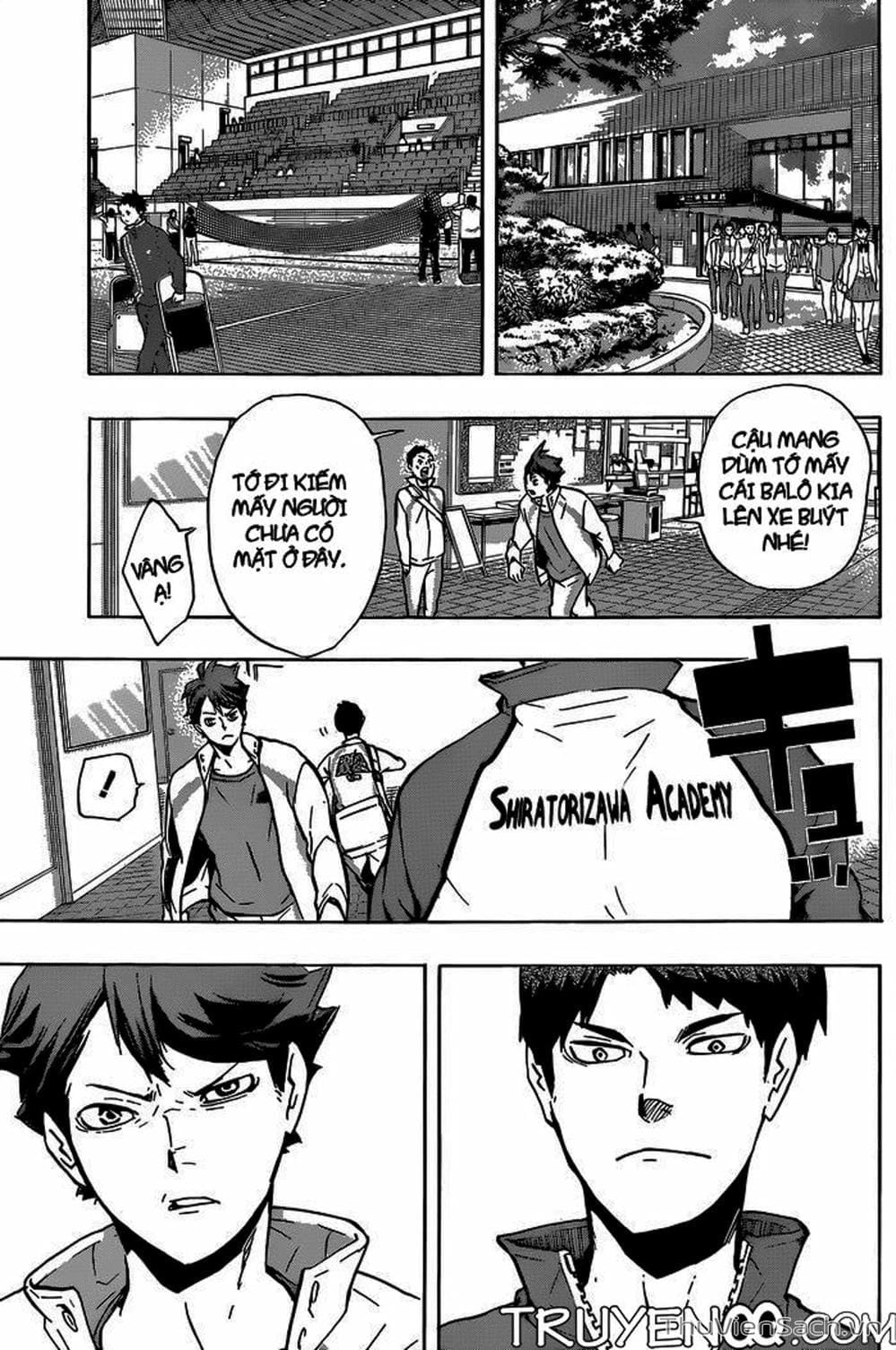 Truyện Tranh Vua Bóng Chuyền Haikyuu trang 6