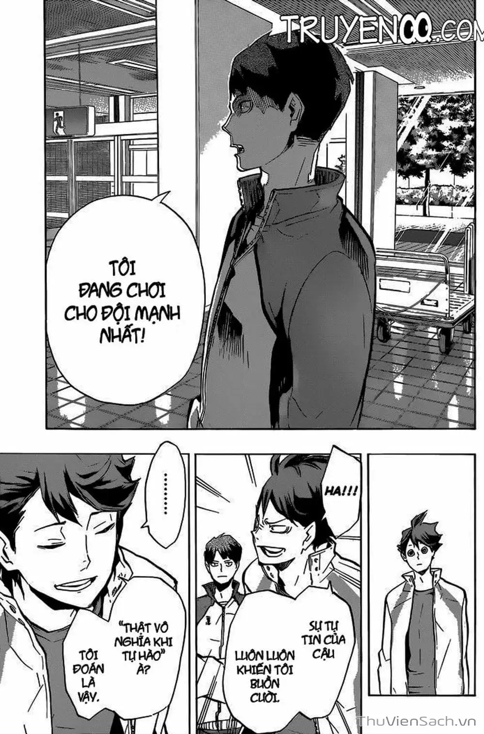 Truyện Tranh Vua Bóng Chuyền Haikyuu trang 6