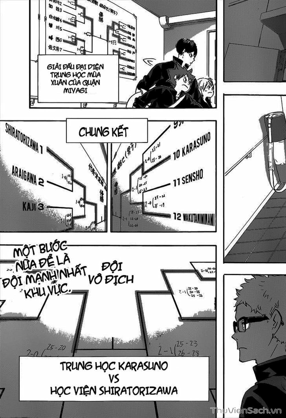 Truyện Tranh Vua Bóng Chuyền Haikyuu trang 6