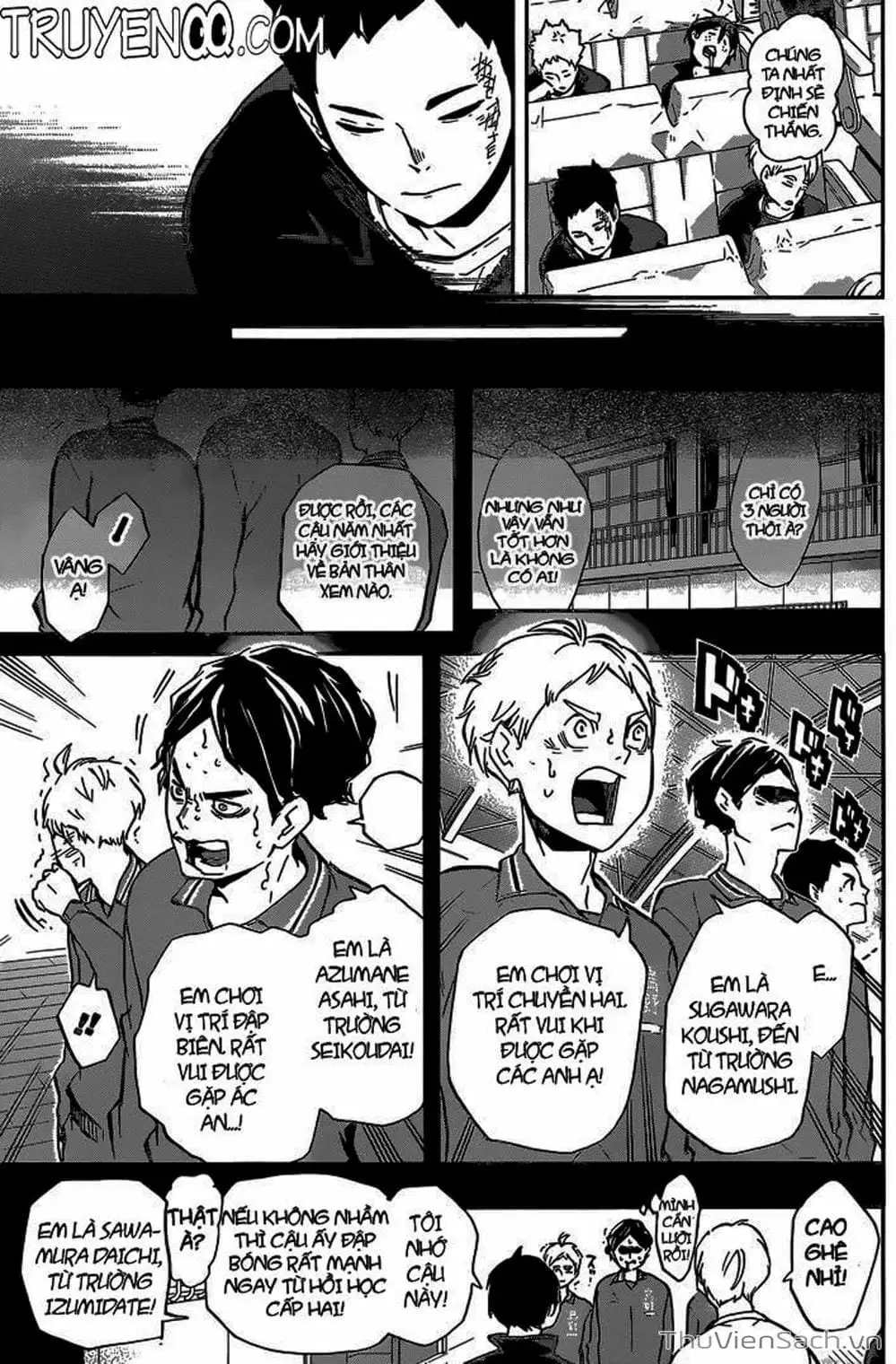 Truyện Tranh Vua Bóng Chuyền Haikyuu trang 6