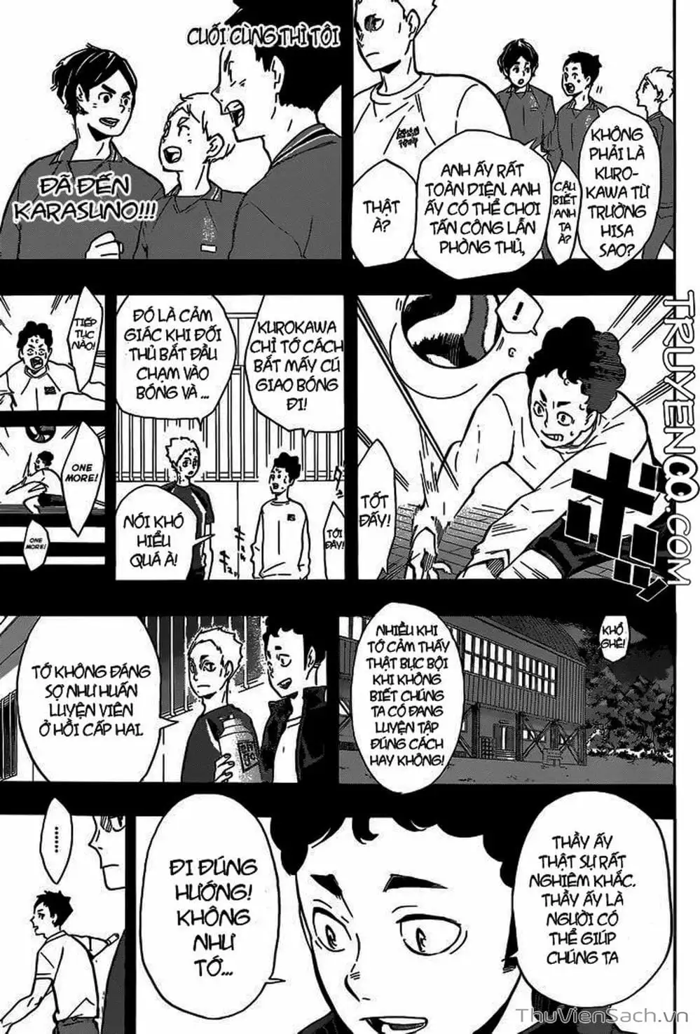 Truyện Tranh Vua Bóng Chuyền Haikyuu trang 6