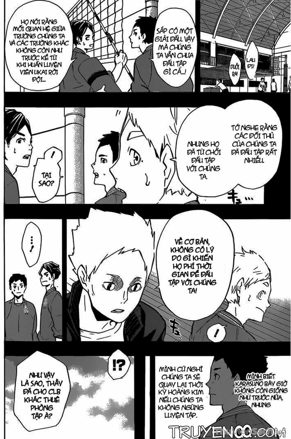 Truyện Tranh Vua Bóng Chuyền Haikyuu trang 6