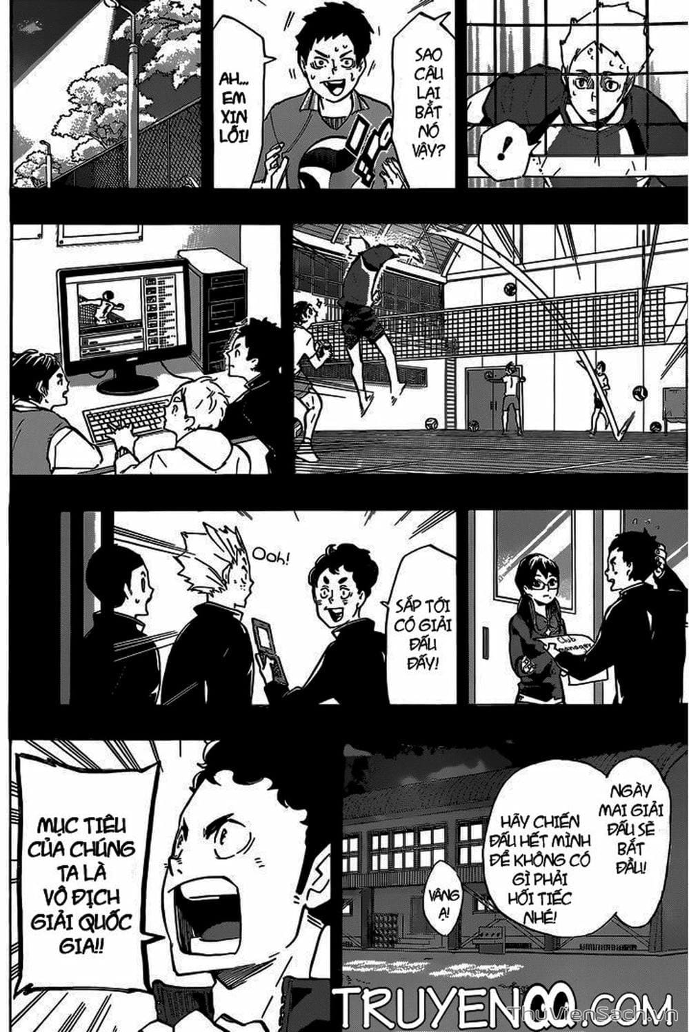 Truyện Tranh Vua Bóng Chuyền Haikyuu trang 6