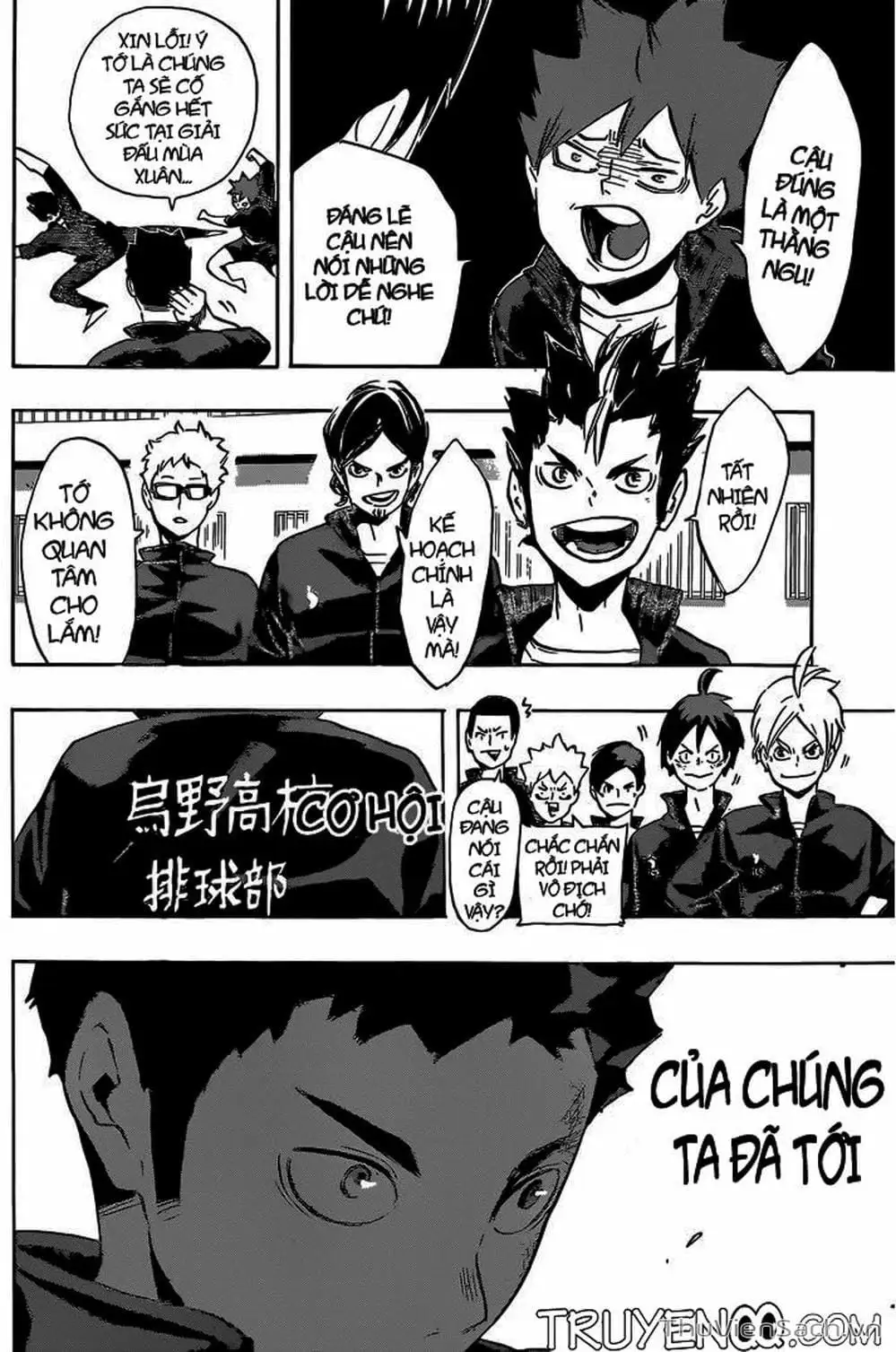 Truyện Tranh Vua Bóng Chuyền Haikyuu trang 6
