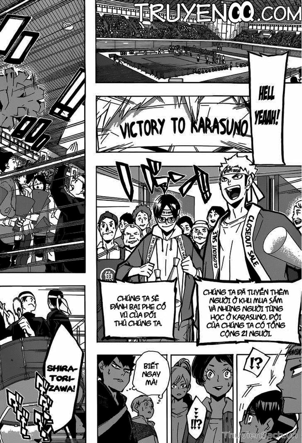 Truyện Tranh Vua Bóng Chuyền Haikyuu trang 6