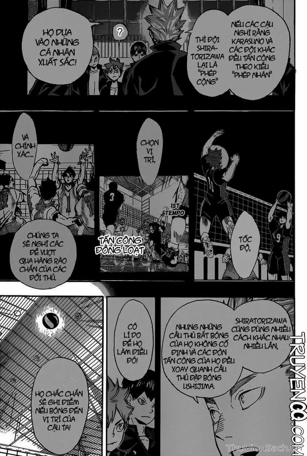 Truyện Tranh Vua Bóng Chuyền Haikyuu trang 6