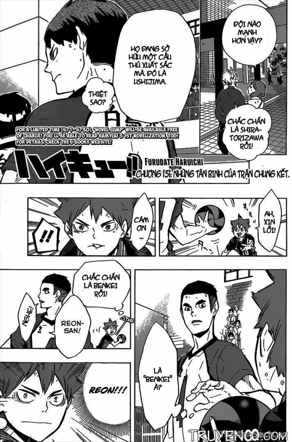 Truyện Tranh Vua Bóng Chuyền Haikyuu trang 6
