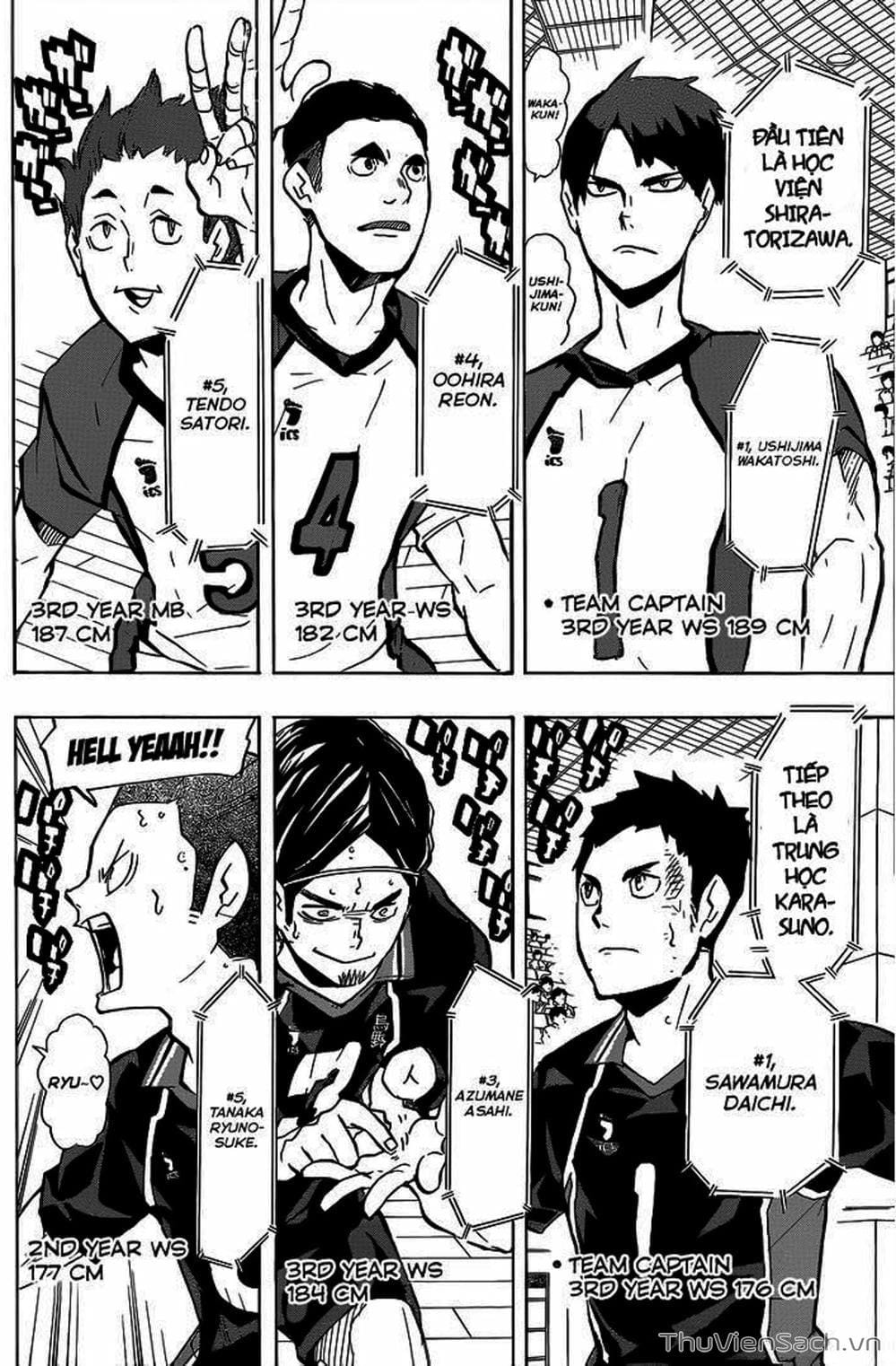 Truyện Tranh Vua Bóng Chuyền Haikyuu trang 6
