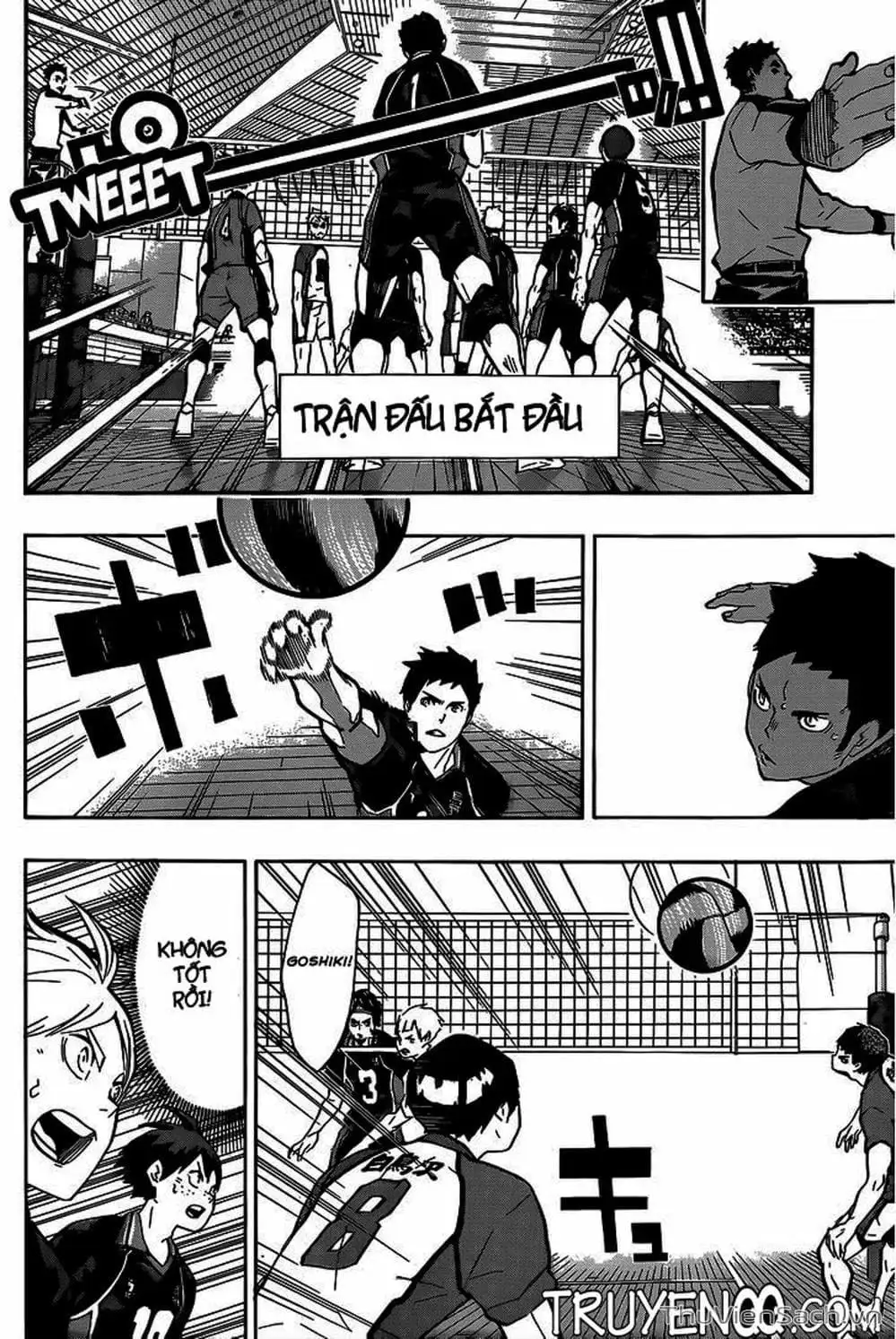 Truyện Tranh Vua Bóng Chuyền Haikyuu trang 6