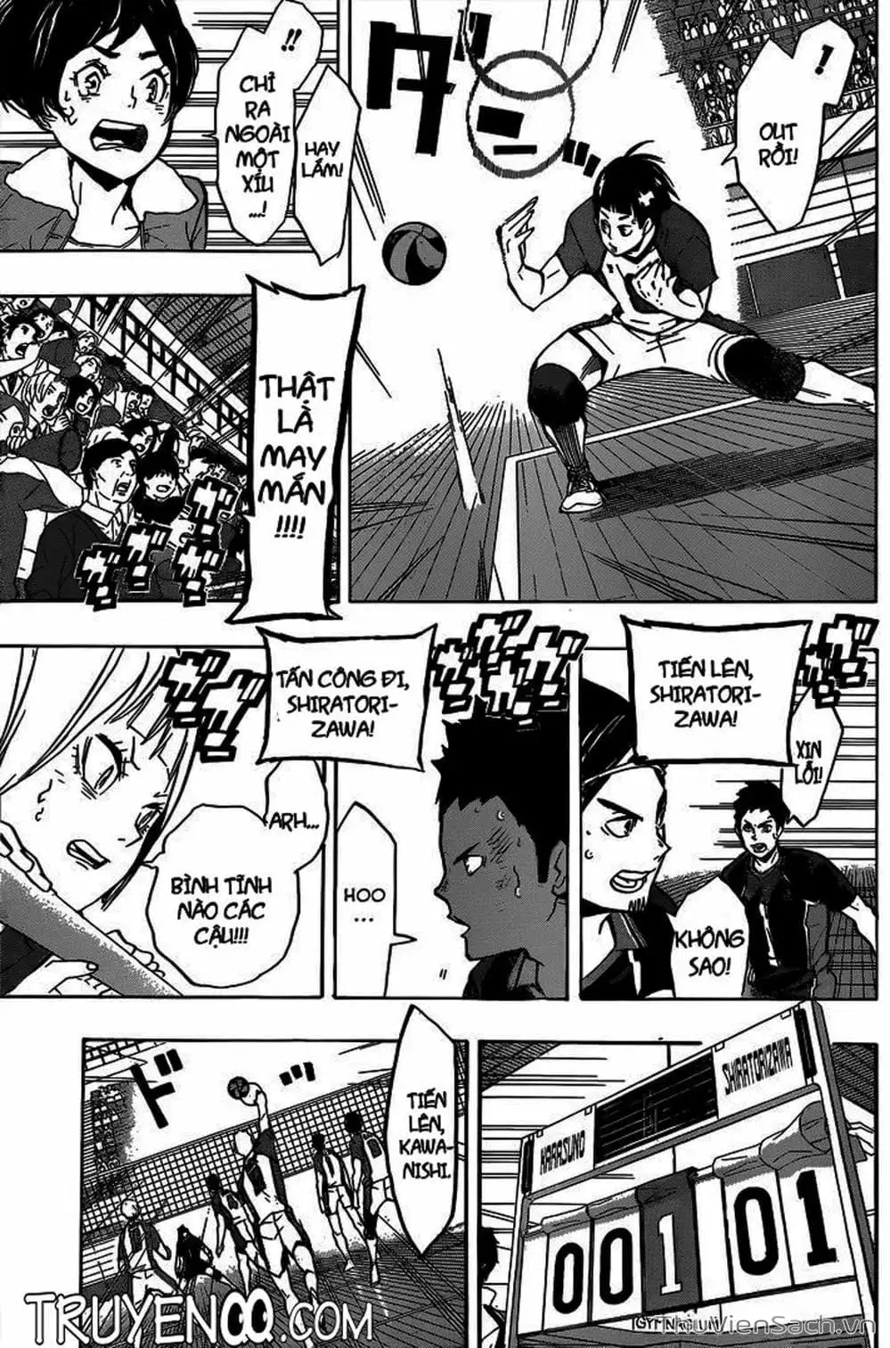 Truyện Tranh Vua Bóng Chuyền Haikyuu trang 6