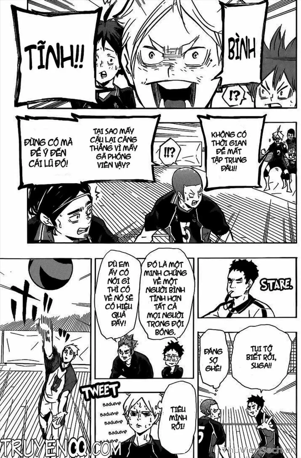 Truyện Tranh Vua Bóng Chuyền Haikyuu trang 6