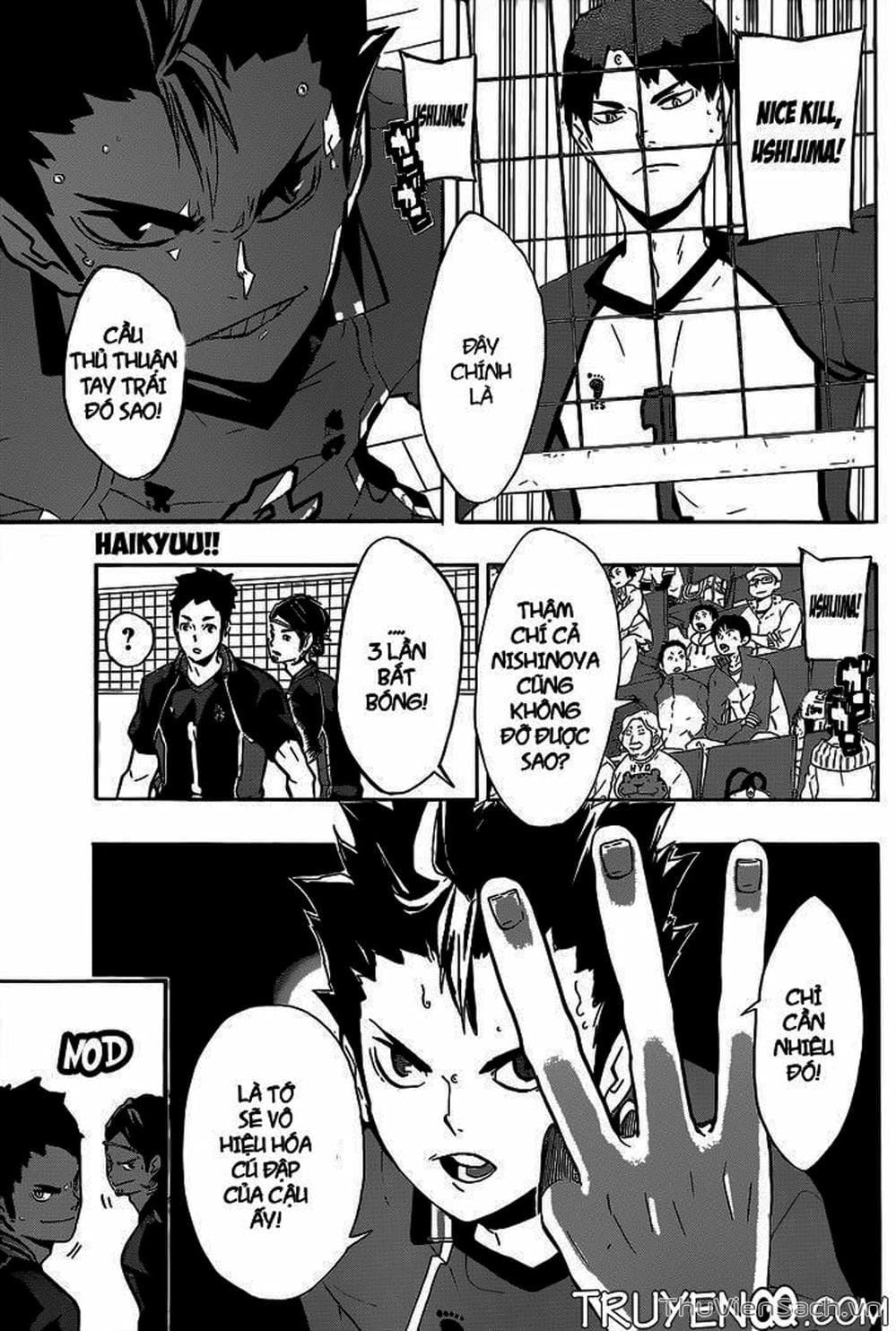 Truyện Tranh Vua Bóng Chuyền Haikyuu trang 6