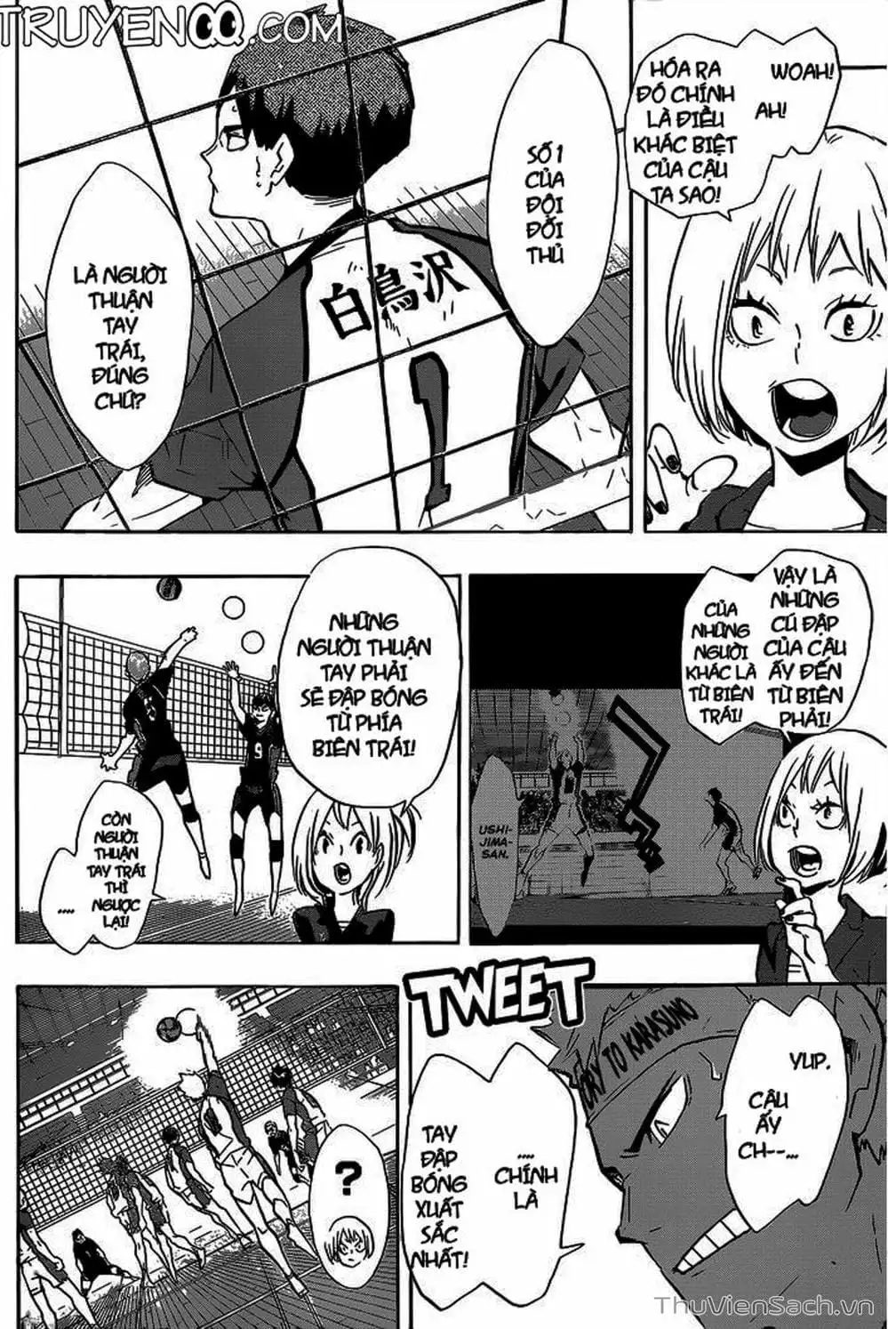 Truyện Tranh Vua Bóng Chuyền Haikyuu trang 6