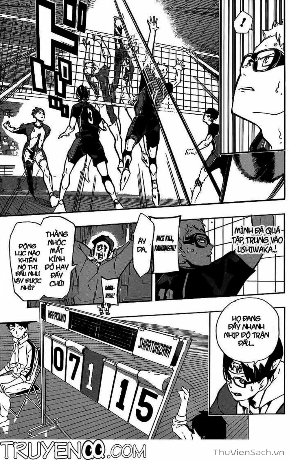 Truyện Tranh Vua Bóng Chuyền Haikyuu trang 6