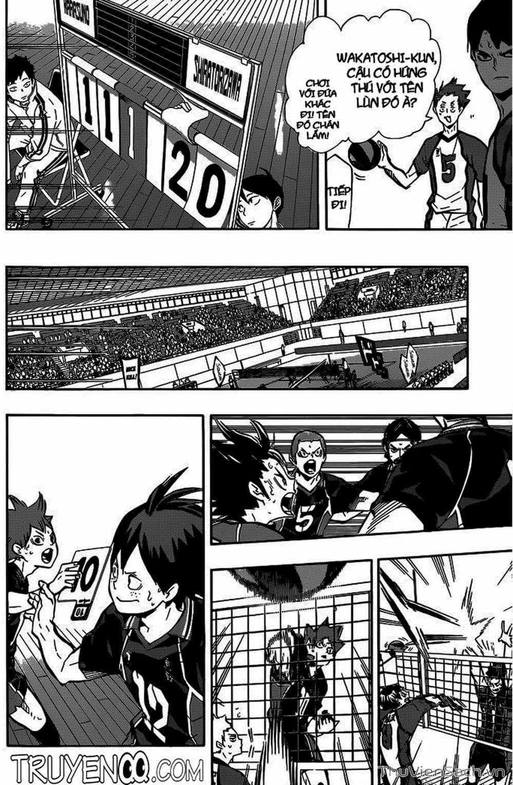 Truyện Tranh Vua Bóng Chuyền Haikyuu trang 6