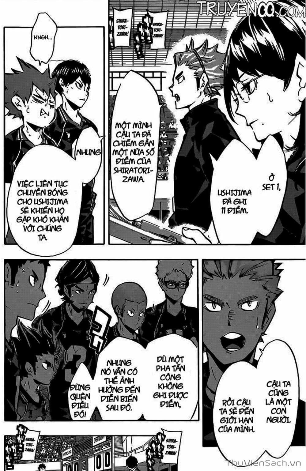 Truyện Tranh Vua Bóng Chuyền Haikyuu trang 6