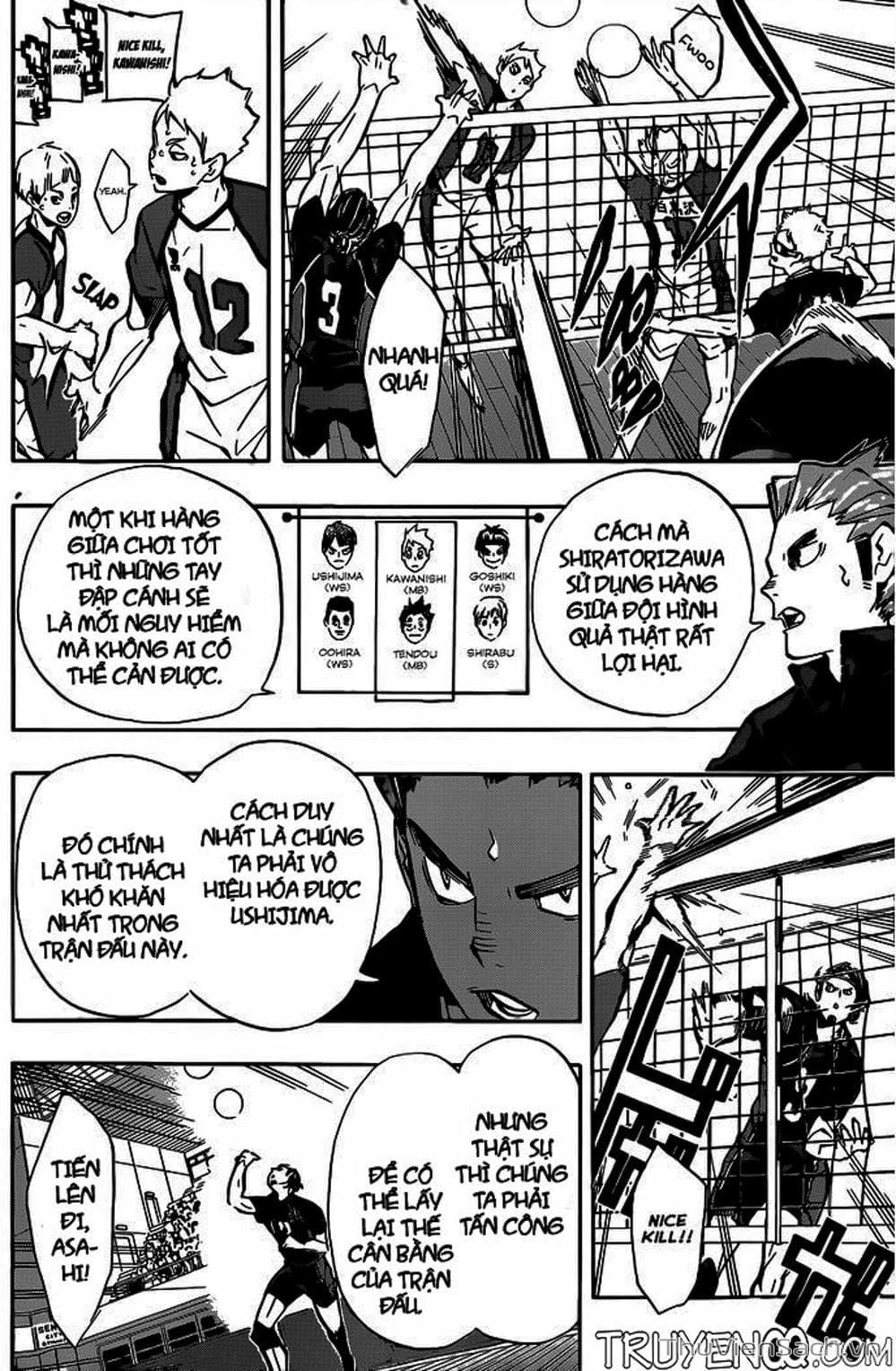 Truyện Tranh Vua Bóng Chuyền Haikyuu trang 6