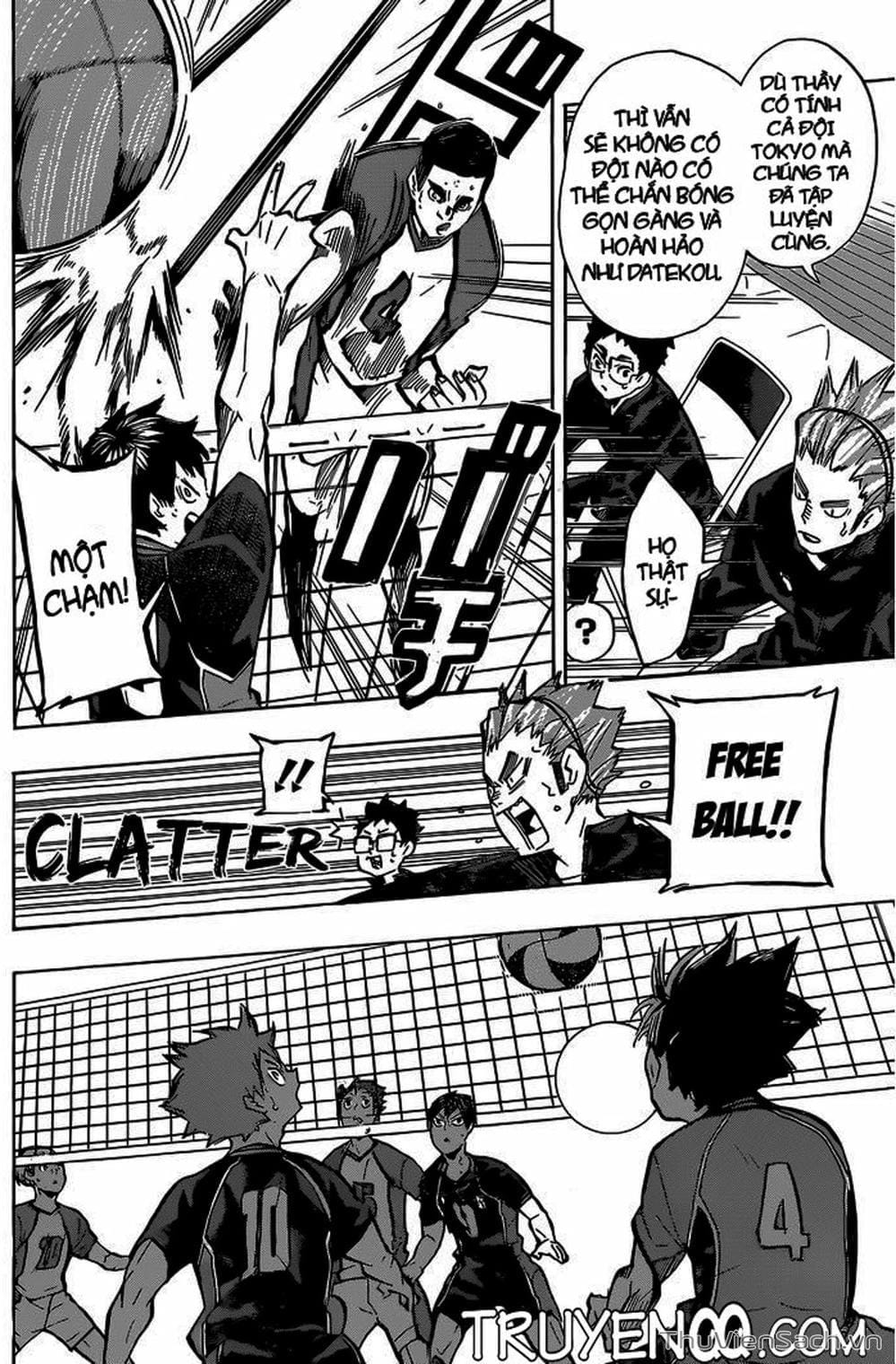 Truyện Tranh Vua Bóng Chuyền Haikyuu trang 6