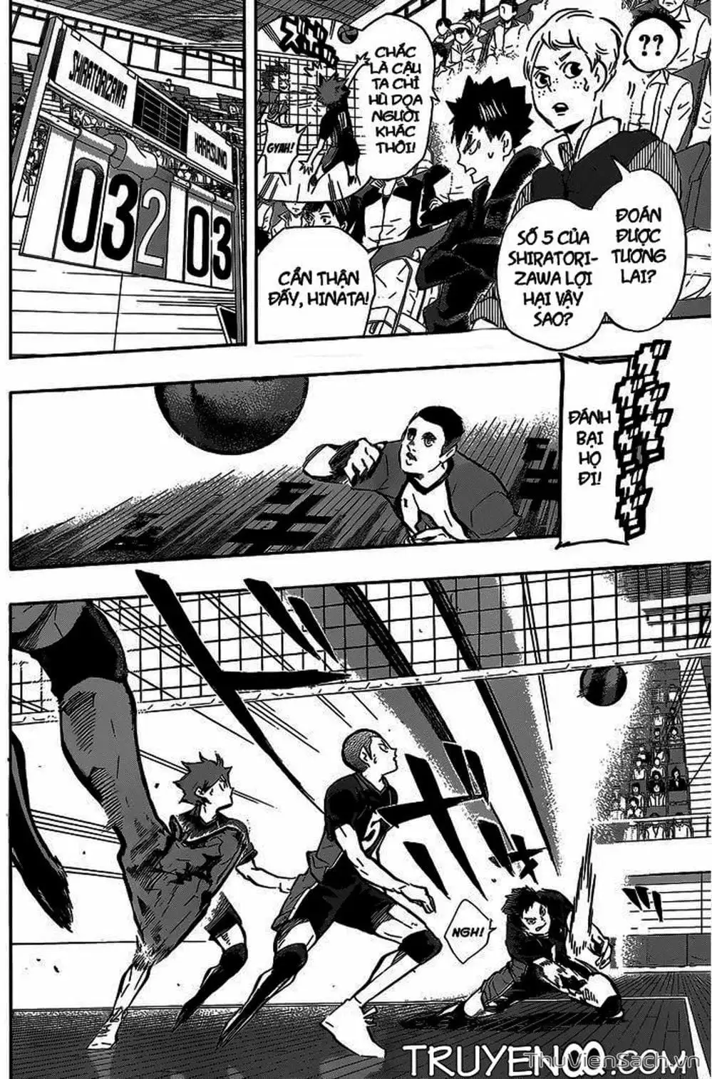 Truyện Tranh Vua Bóng Chuyền Haikyuu trang 6