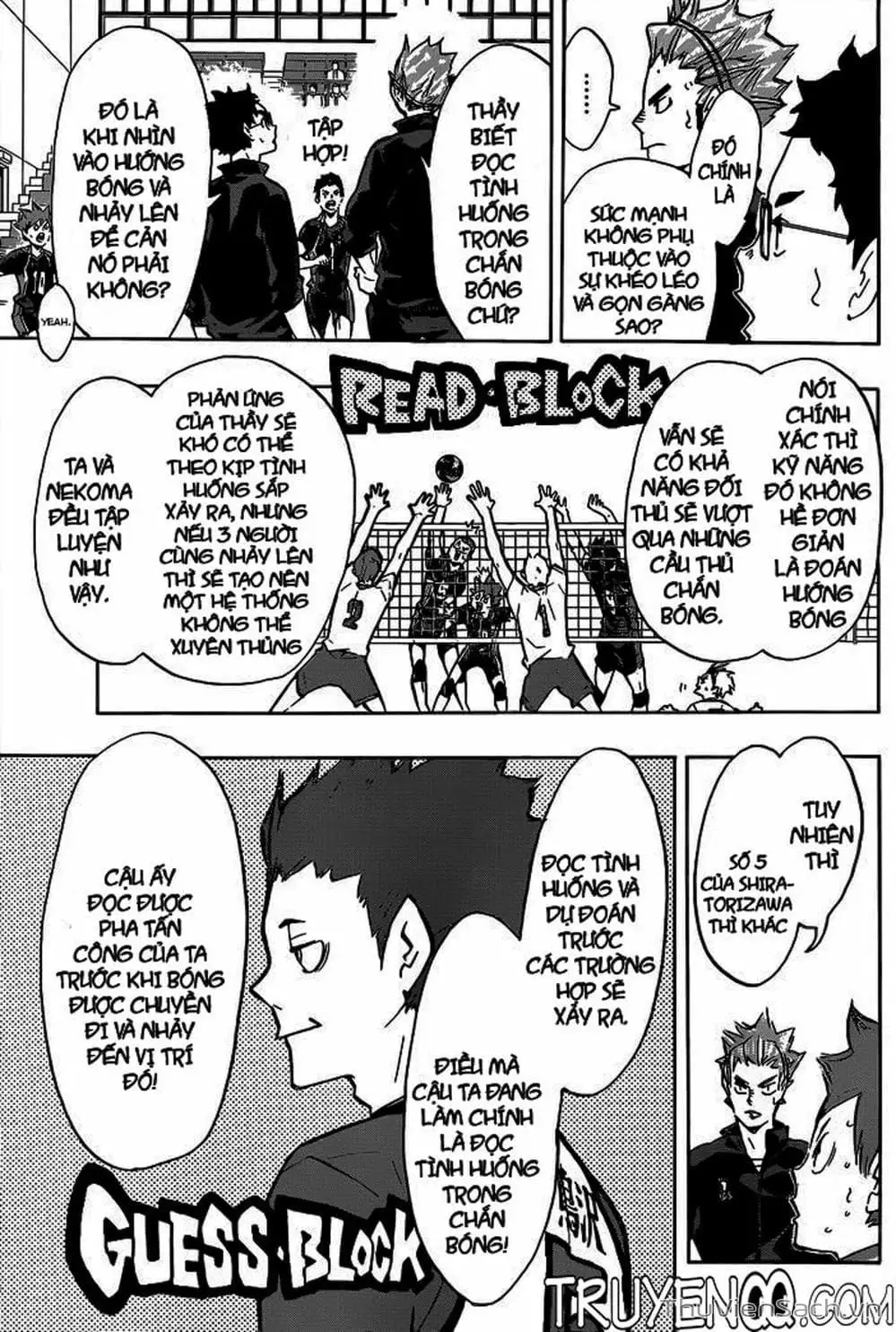Truyện Tranh Vua Bóng Chuyền Haikyuu trang 6