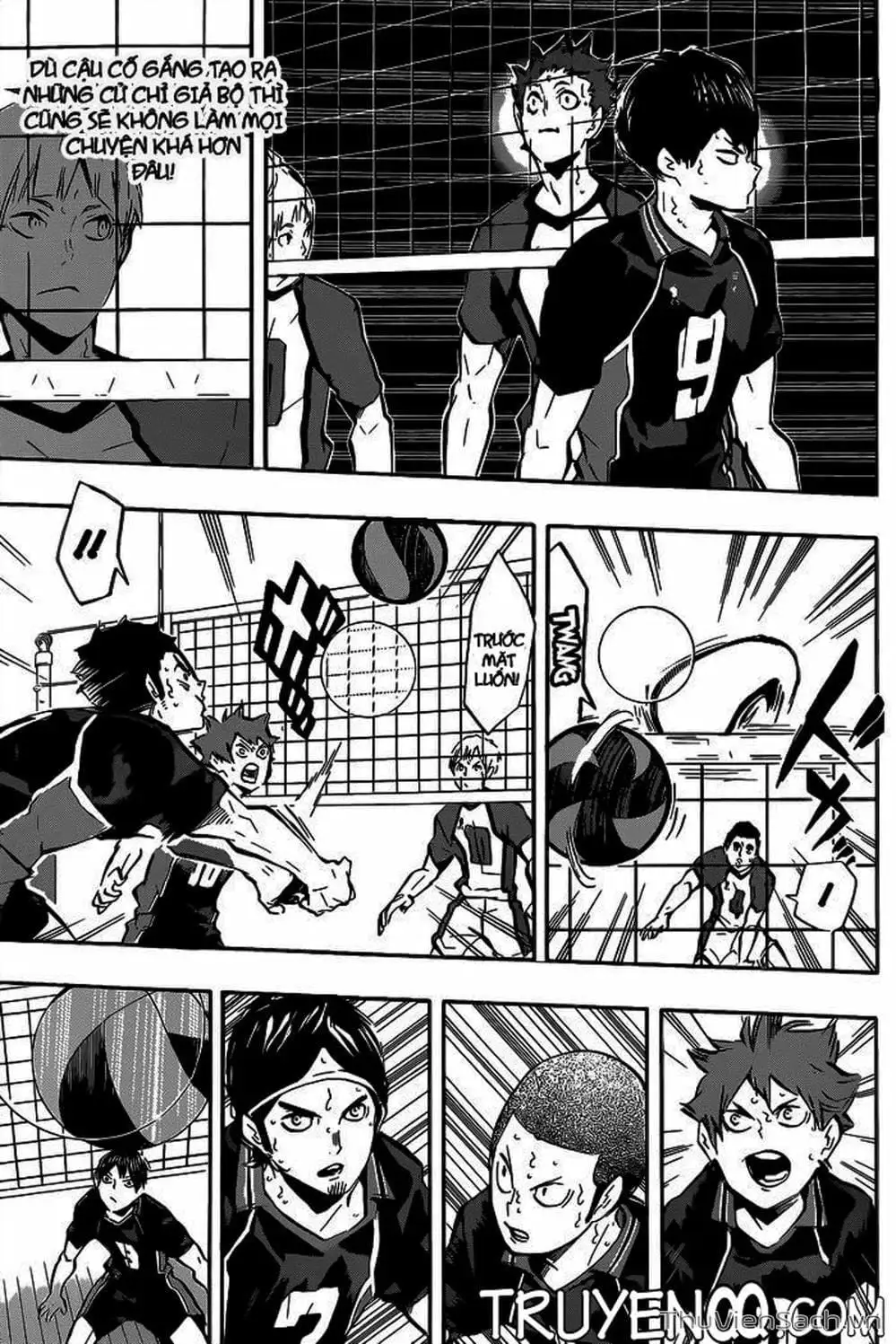 Truyện Tranh Vua Bóng Chuyền Haikyuu trang 6