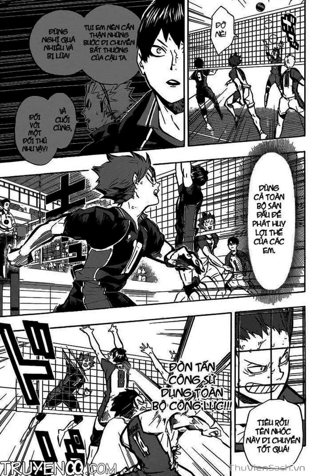 Truyện Tranh Vua Bóng Chuyền Haikyuu trang 6
