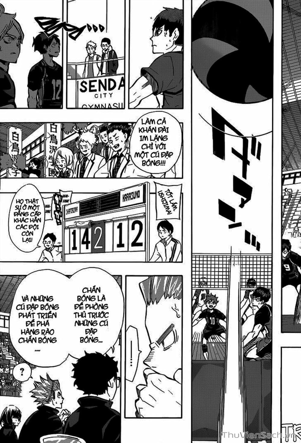 Truyện Tranh Vua Bóng Chuyền Haikyuu trang 6