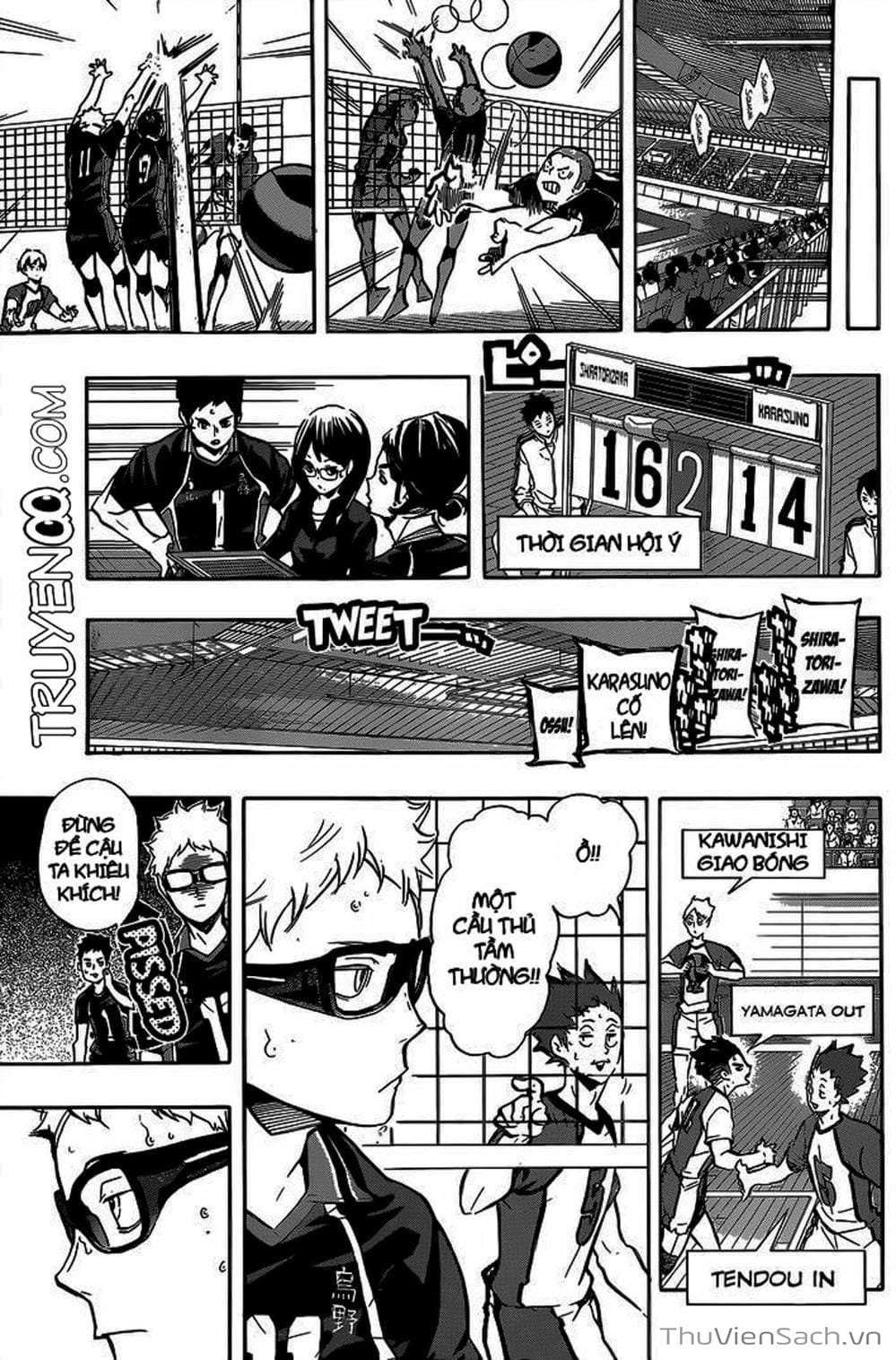 Truyện Tranh Vua Bóng Chuyền Haikyuu trang 6