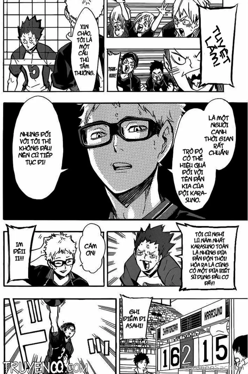 Truyện Tranh Vua Bóng Chuyền Haikyuu trang 6