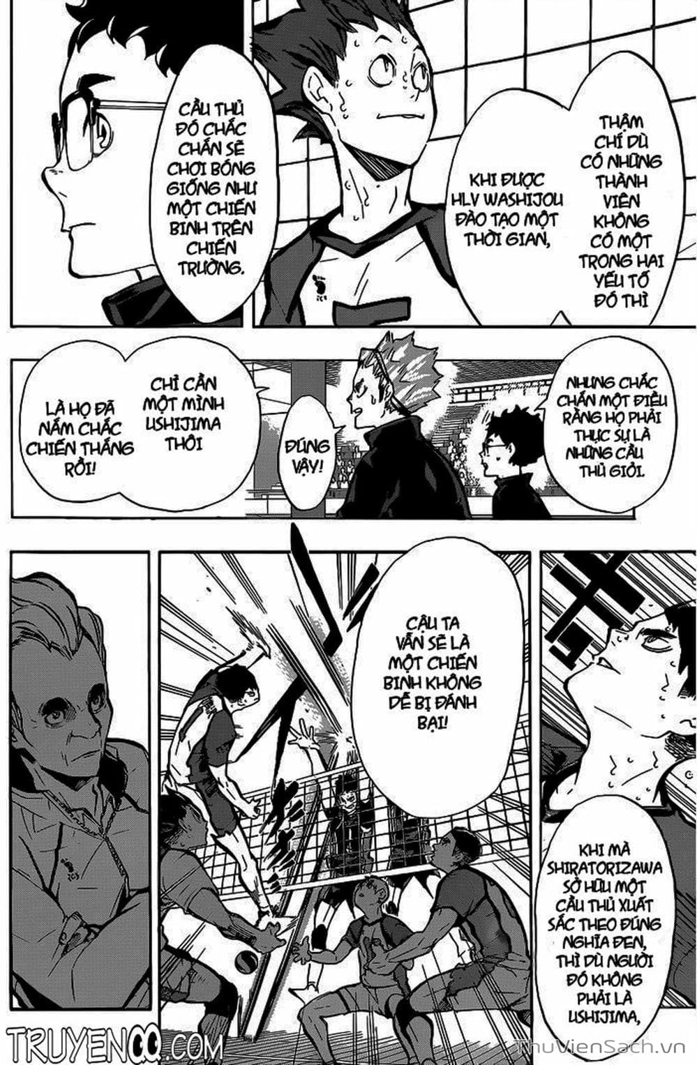 Truyện Tranh Vua Bóng Chuyền Haikyuu trang 6