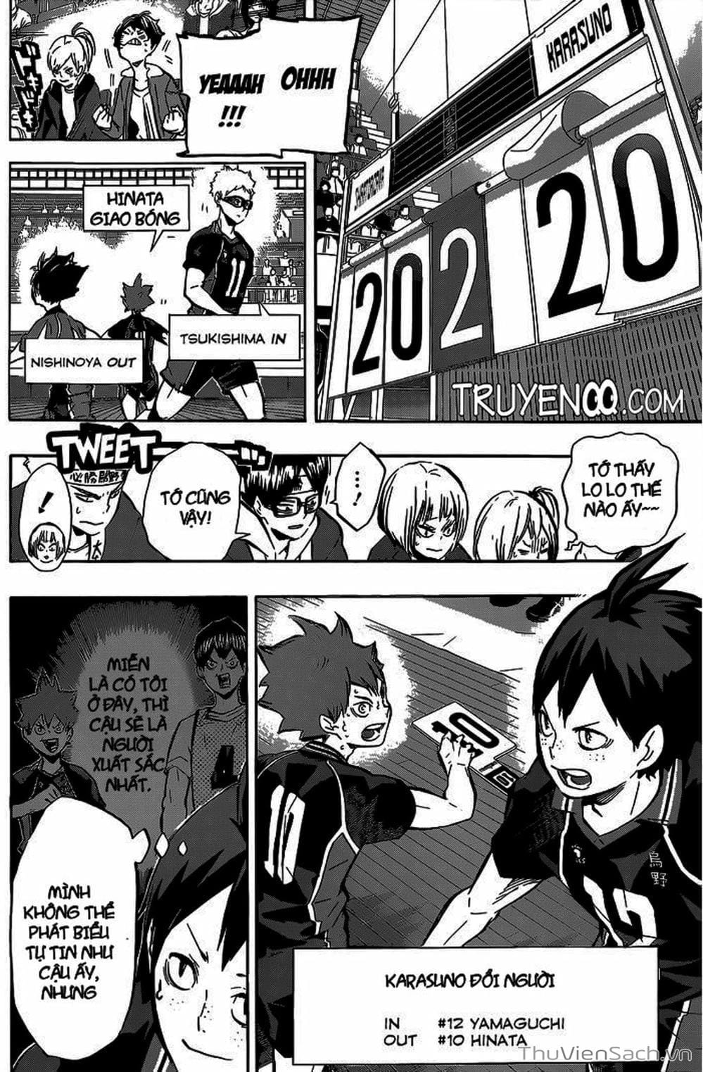 Truyện Tranh Vua Bóng Chuyền Haikyuu trang 6