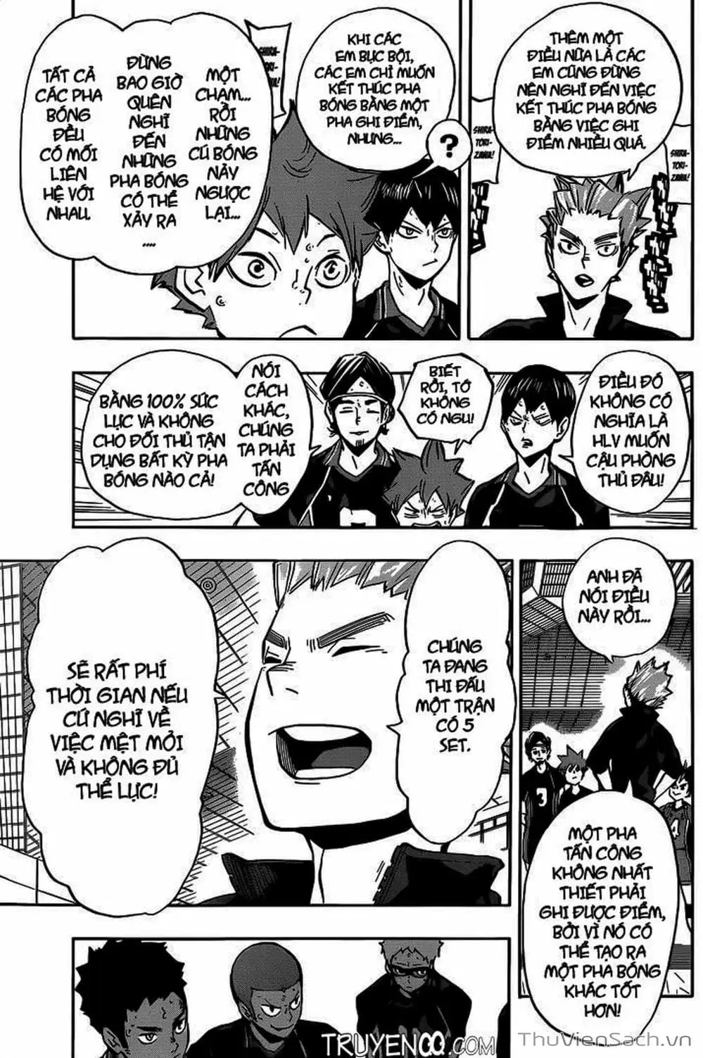 Truyện Tranh Vua Bóng Chuyền Haikyuu trang 6