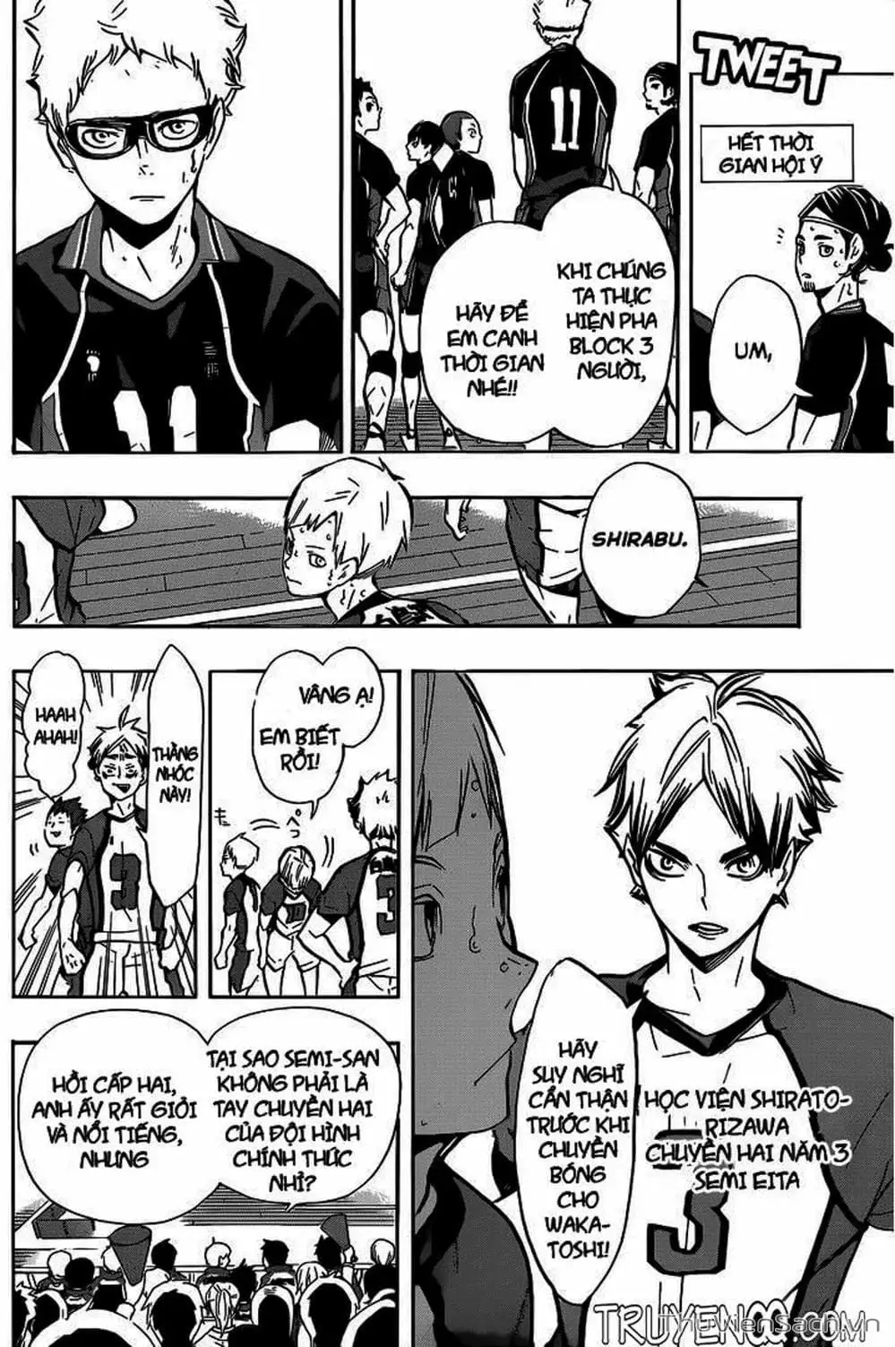 Truyện Tranh Vua Bóng Chuyền Haikyuu trang 6
