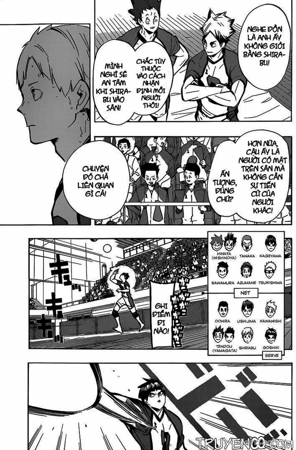 Truyện Tranh Vua Bóng Chuyền Haikyuu trang 6