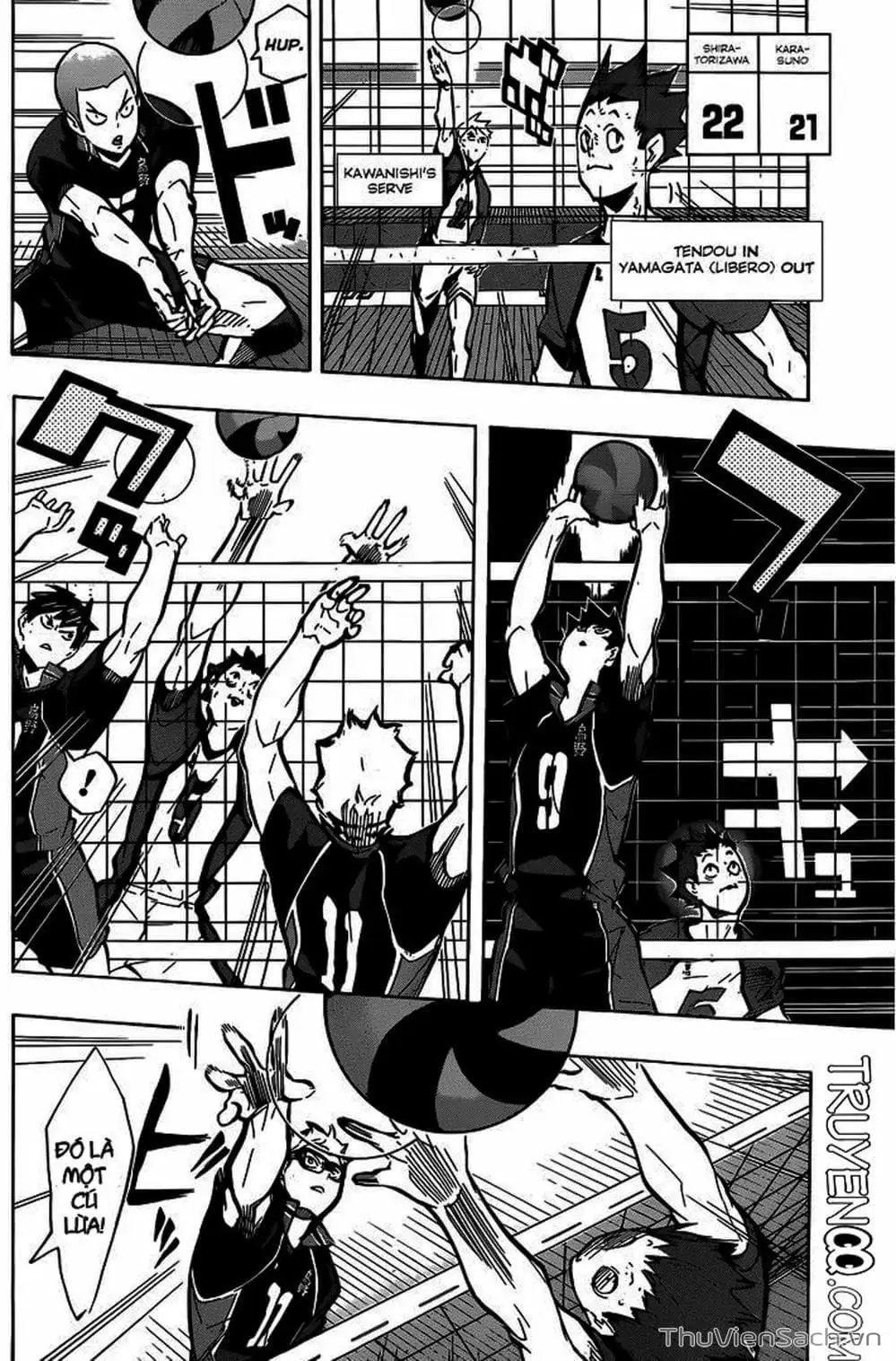 Truyện Tranh Vua Bóng Chuyền Haikyuu trang 6